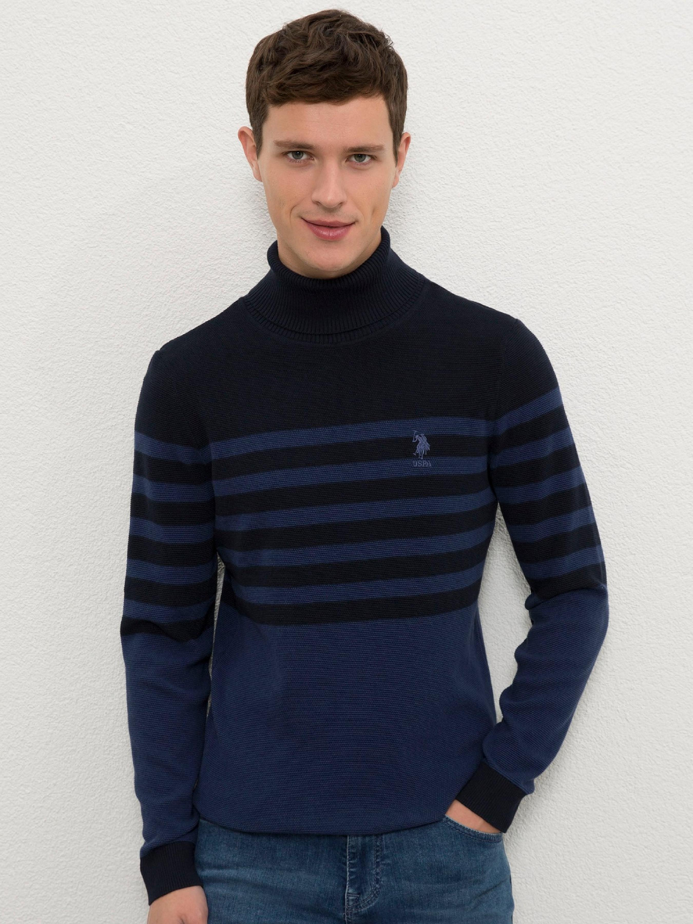 Свитер US Polo модель G081GL0TK.000.1056610.VR033 Фото