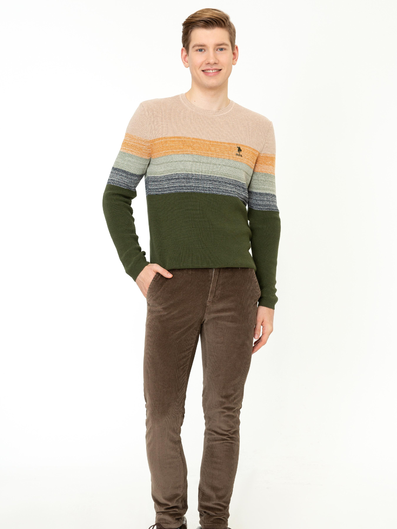 Джемпер US Polo модель G081SZ0TK.000.1264574.VR027 Фото