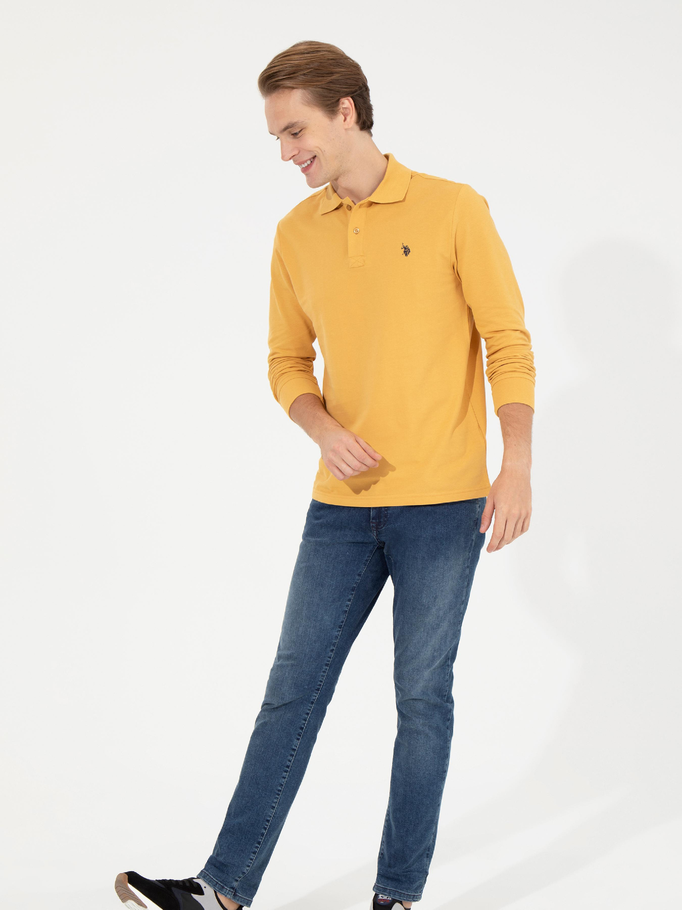 Лонгслив US Polo модель G081GL082.000.1451570.VR043 Фото