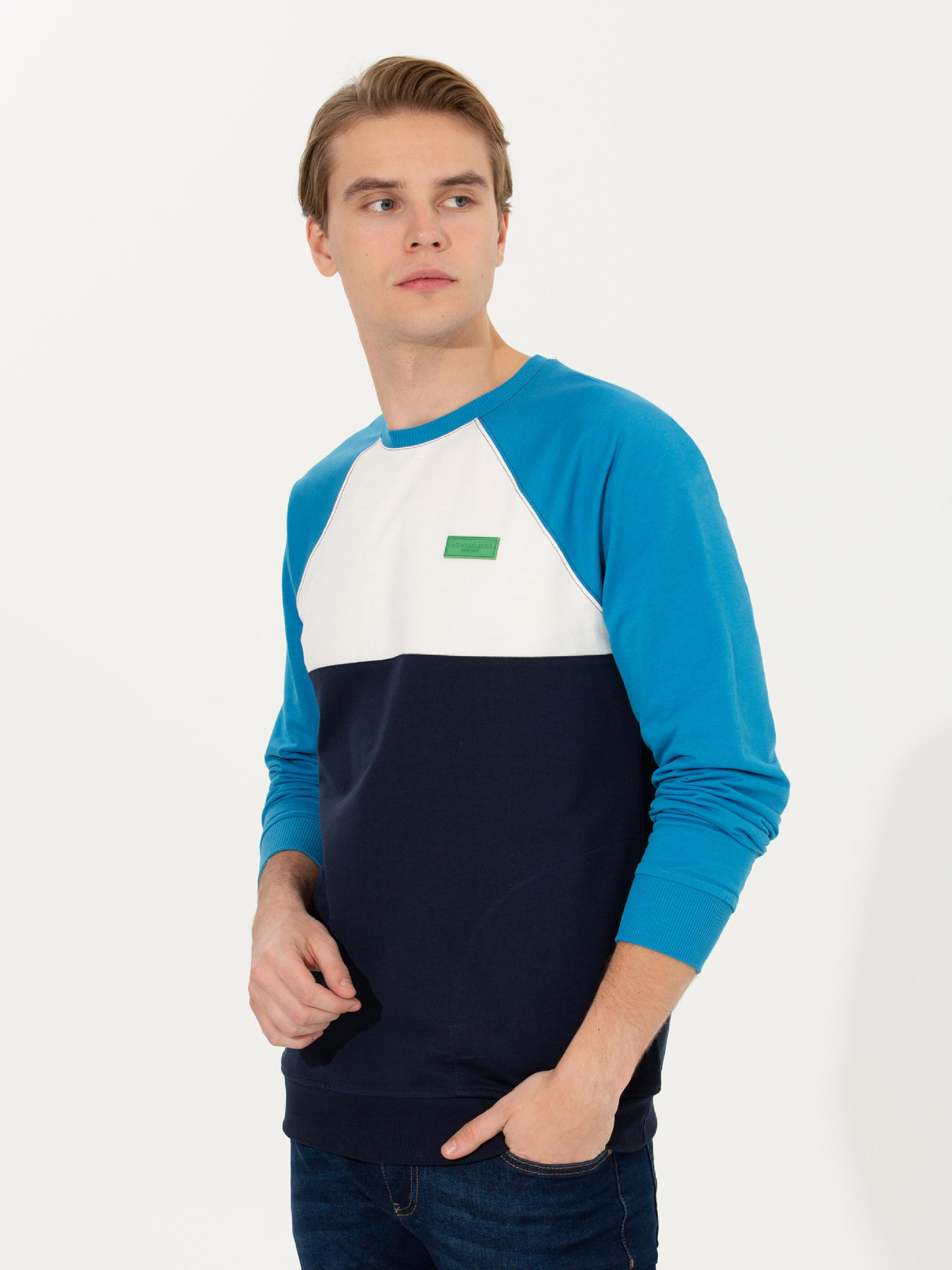 Свитшот US Polo модель G081SZ082.000.1454336.VR077 Фото