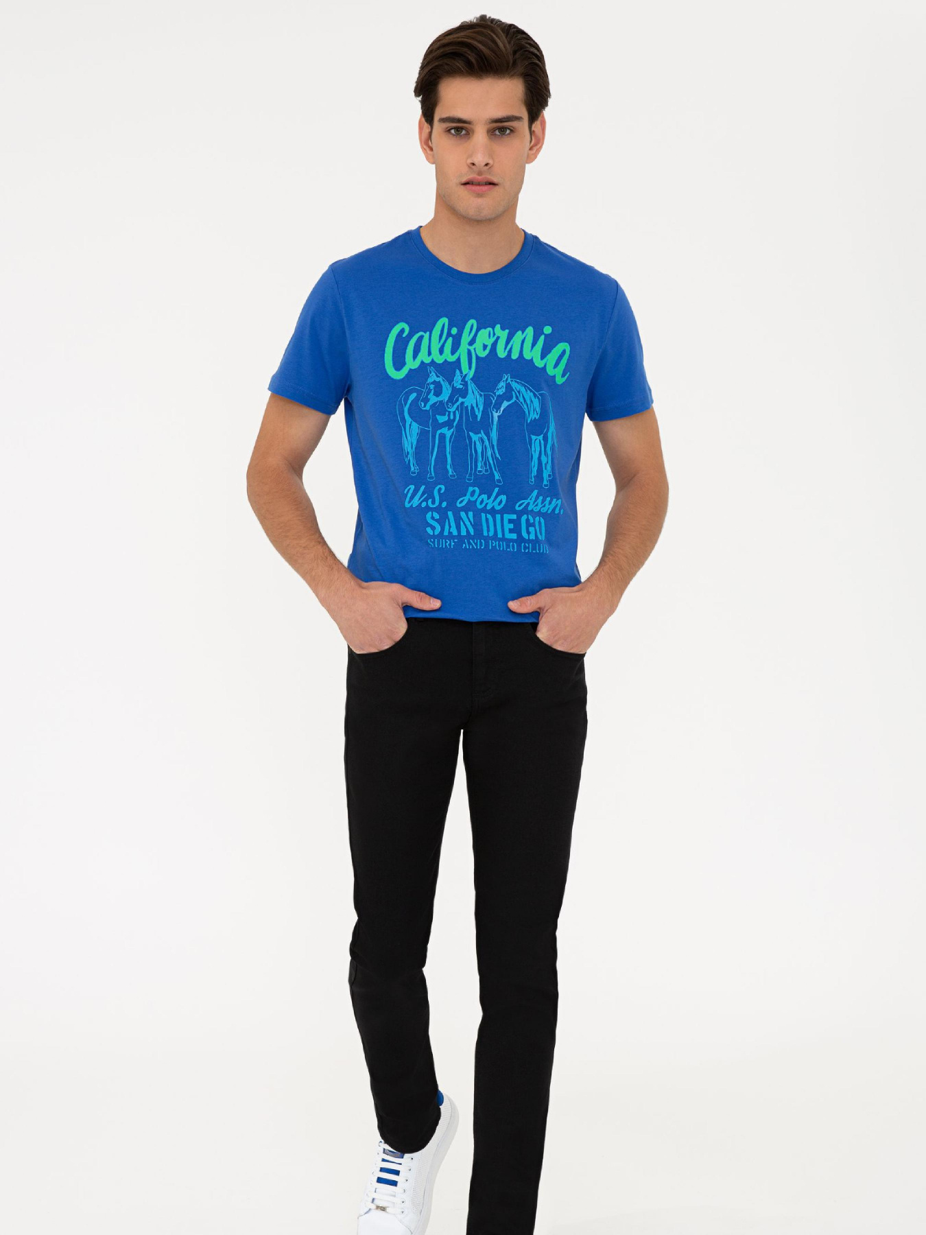 Зауженные джинсы US Polo модель G081GL080.000.1230169.DN0020 Фото