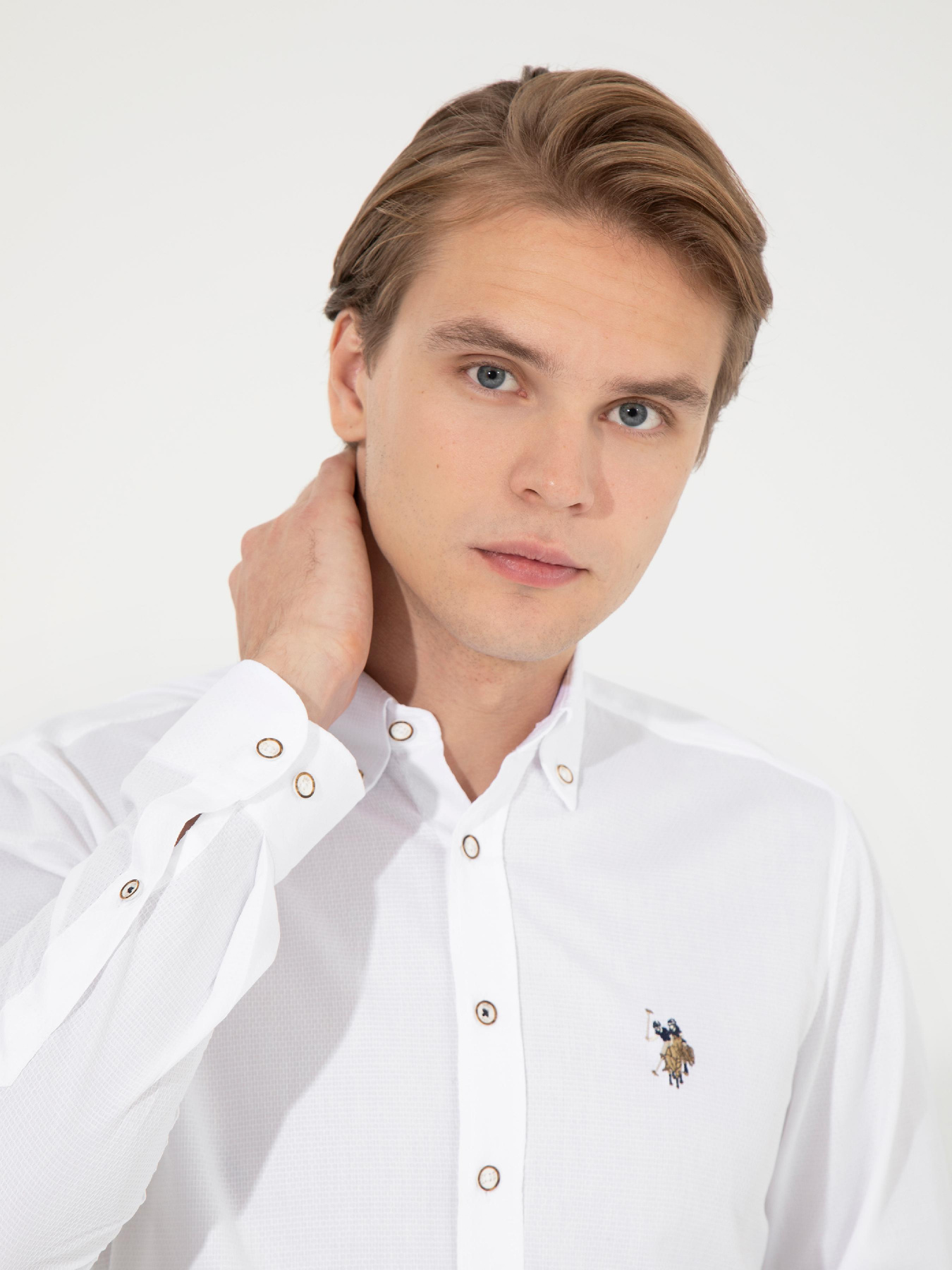 Сорочка повсякденна US Polo модель G081SZ004.000.1450307.VR013 Фото