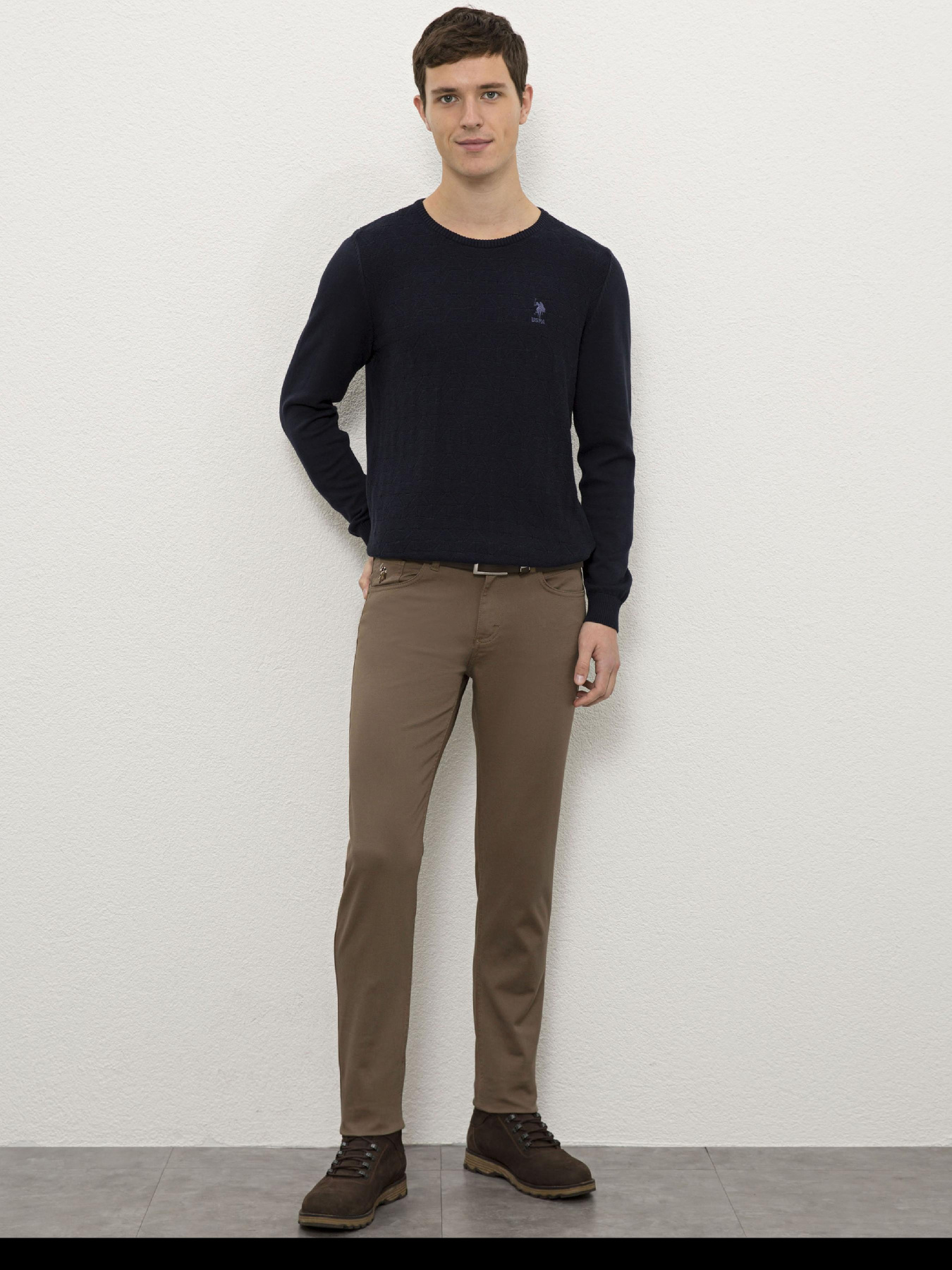 Джемпер US Polo модель G081SZ0TK.000.1091105.VR033 Фото