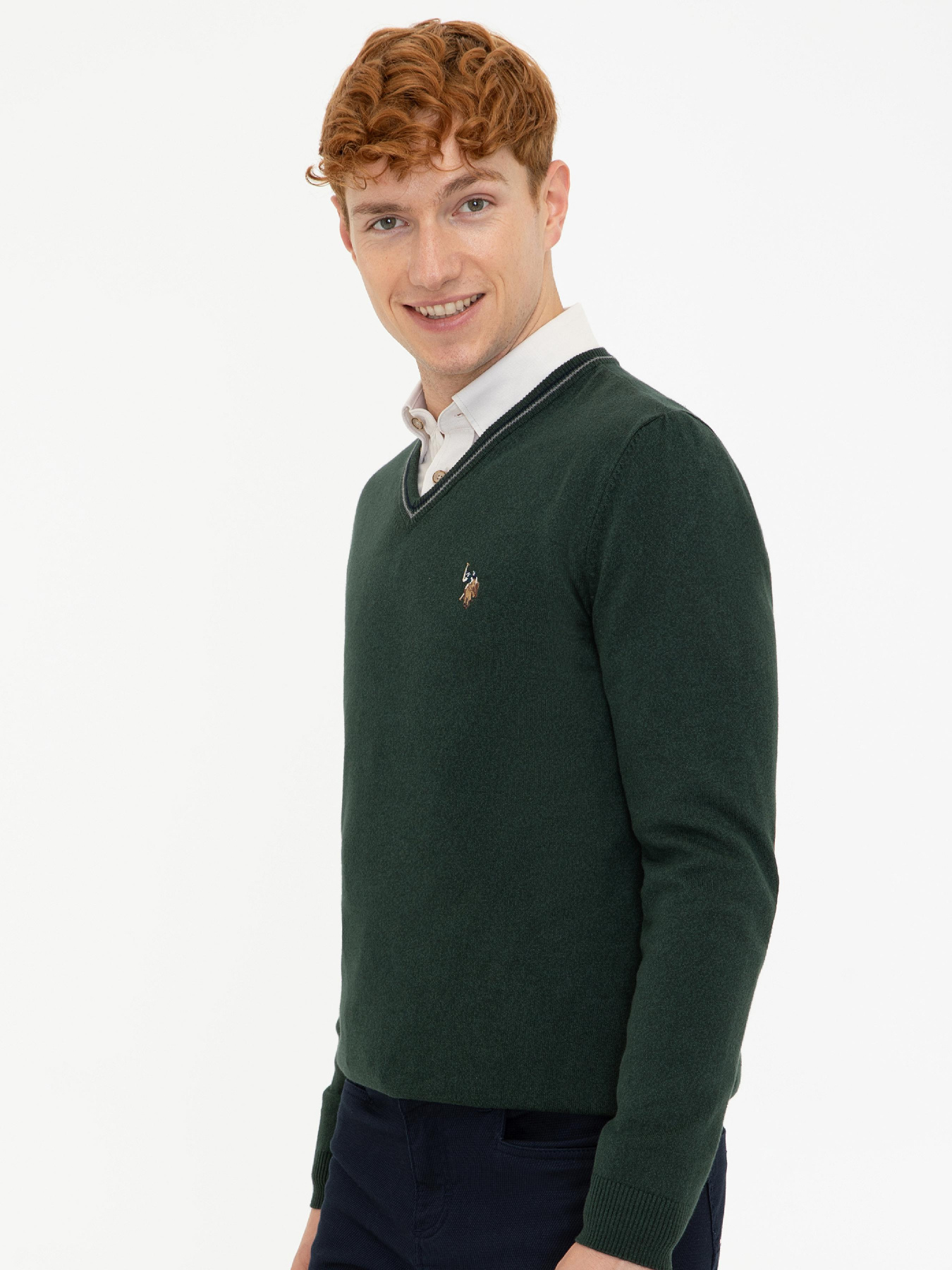 Джемпер US Polo модель G081SZ0TK.000.1259758.VR054 Фото