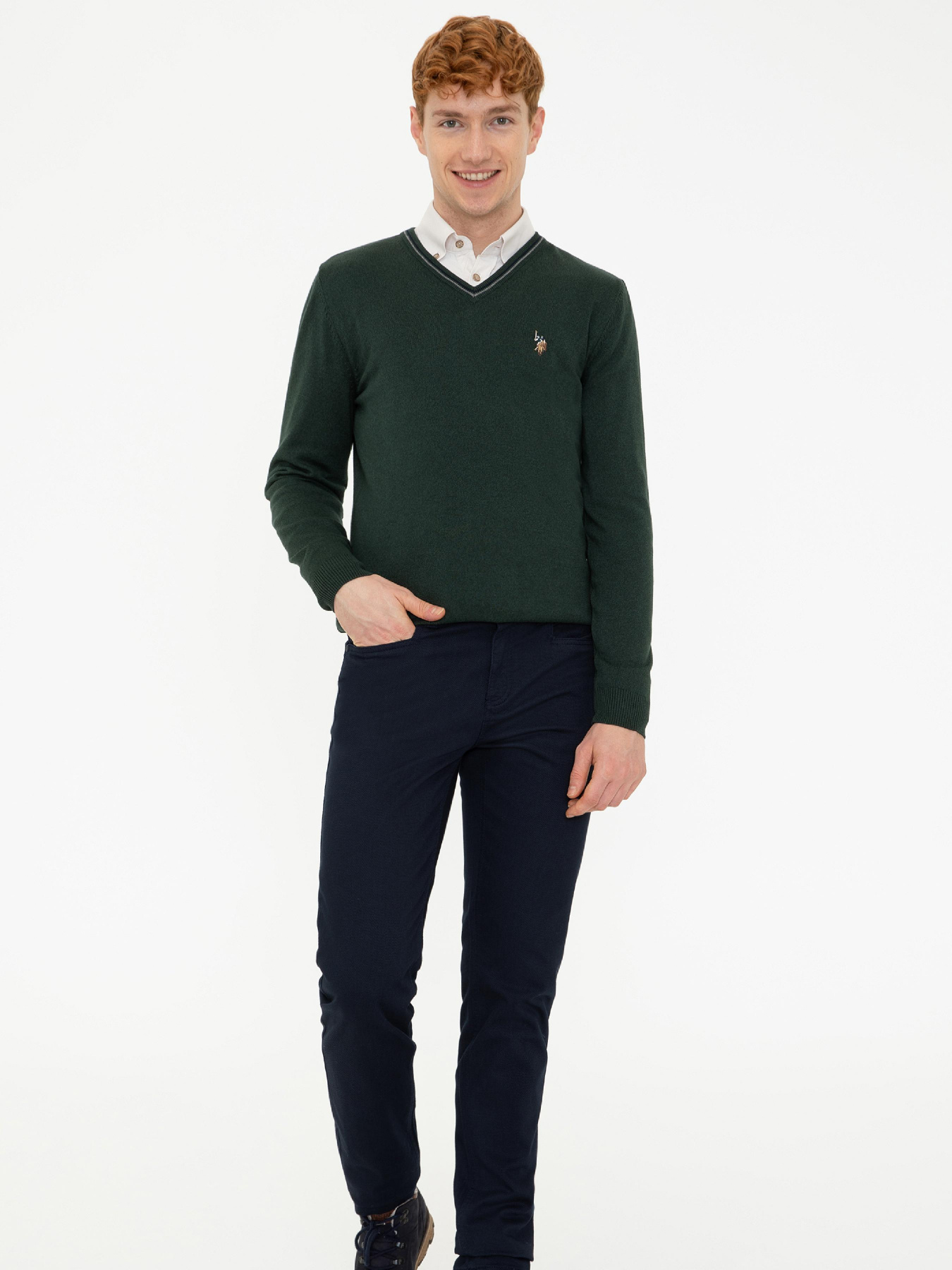 Джемпер US Polo модель G081SZ0TK.000.1259758.VR054 Фото