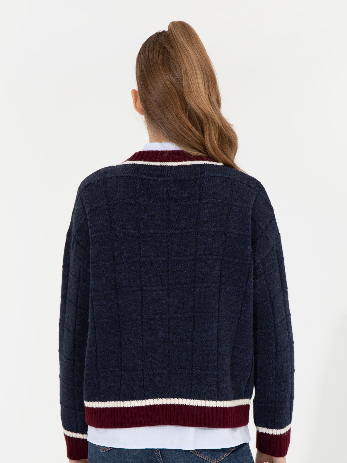 Кардиган US Polo модель G082SZ0TH.000.1452732.VR033 Фото