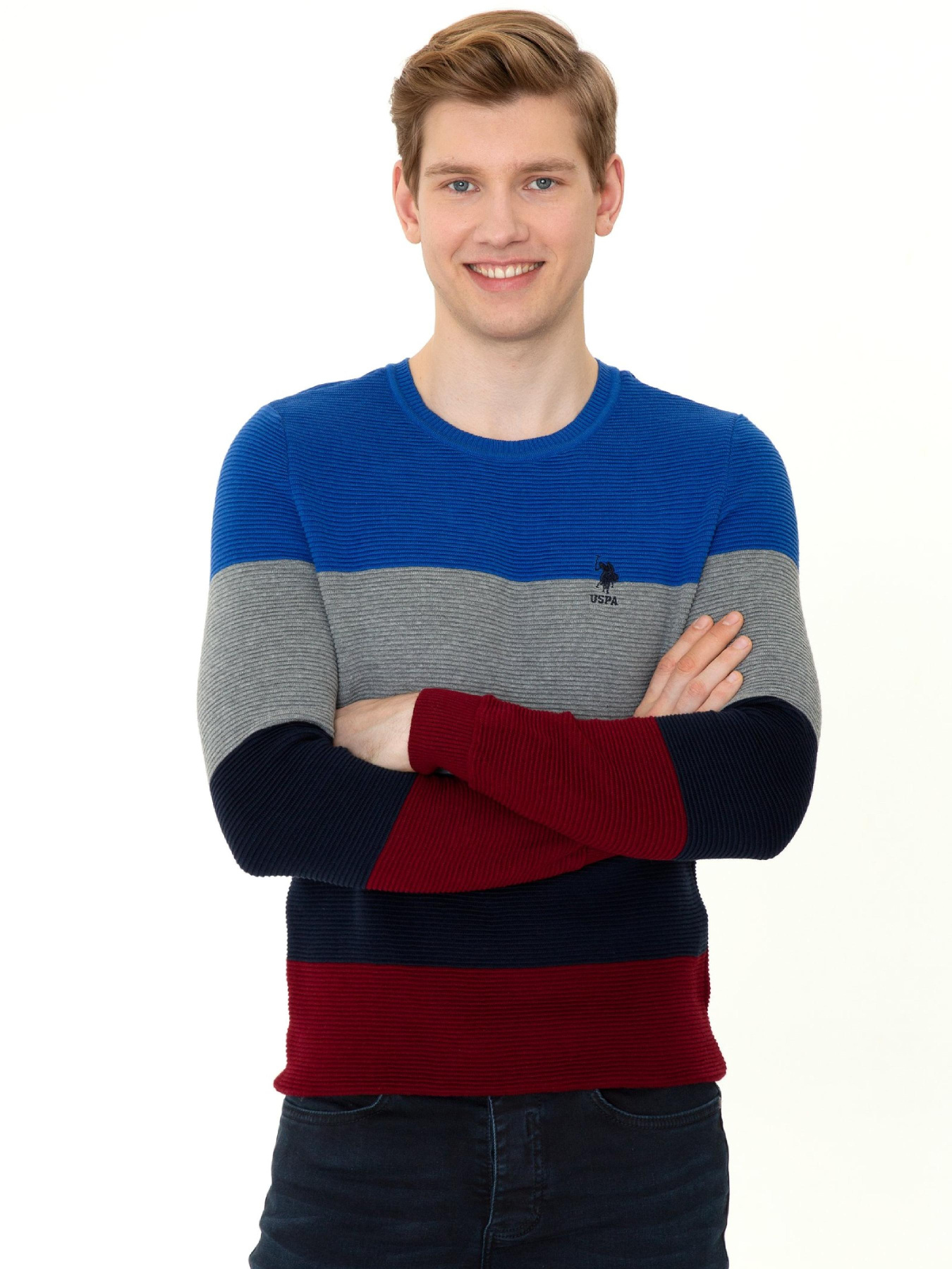 Джемпер US Polo модель G081GL0TK.000.1255656.VR014 Фото