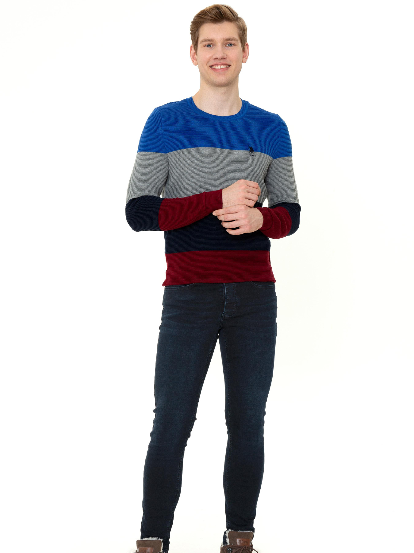 Джемпер US Polo модель G081GL0TK.000.1255656.VR014 Джемпер US Polo модель G081GL0TK.000.1255656.VR014 Фото