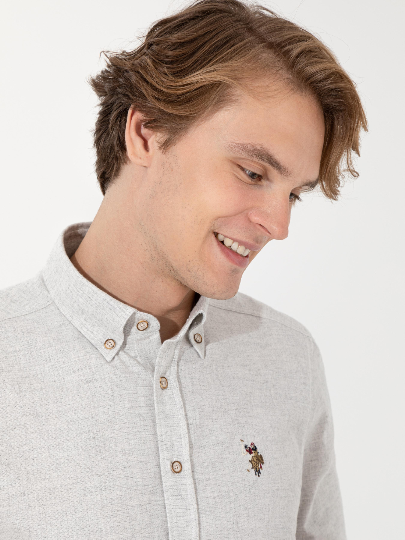 Рубашка US Polo модель G081SZ004.000.1450251.VR019 Фото