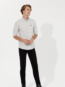 Рубашка повседневная US Polo модель G081SZ004.000.1450251.VR019 Фото