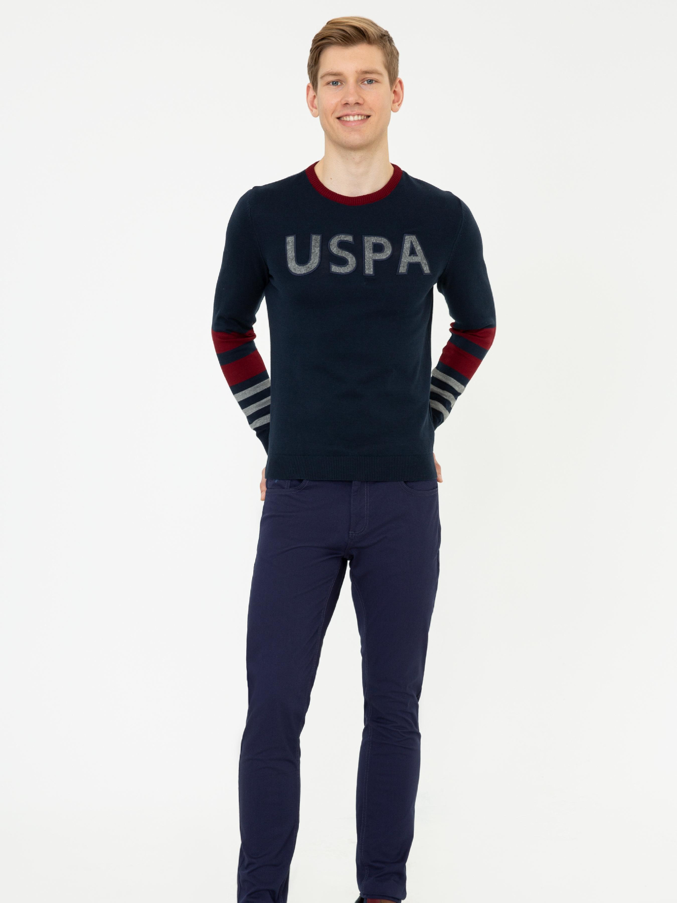 Джемпер US Polo модель G081SZ0TK.000.1261357.VR033 Фото