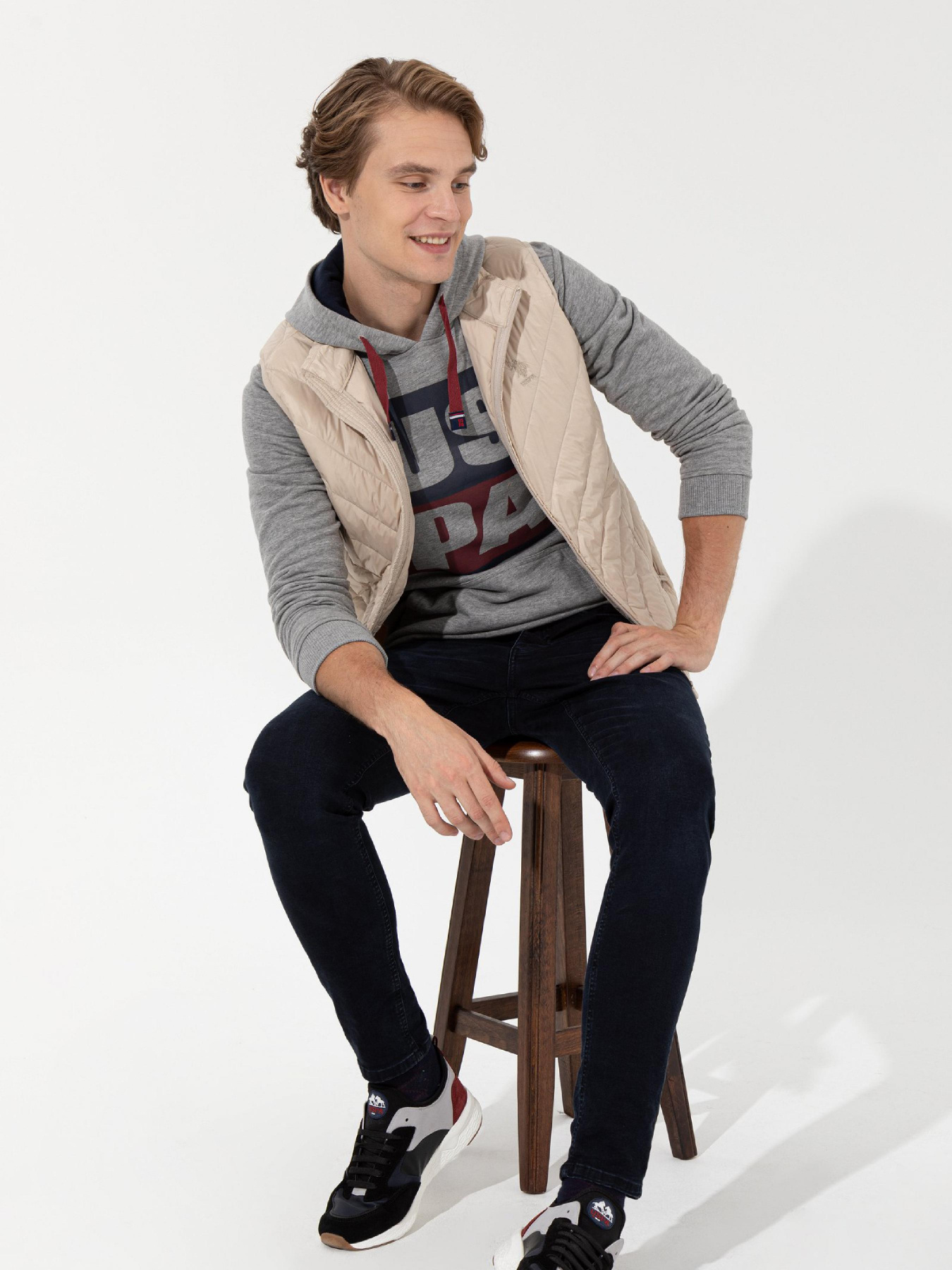 Утеплений жилет US Polo модель G081SZ010.000.1449269.VR049 Фото