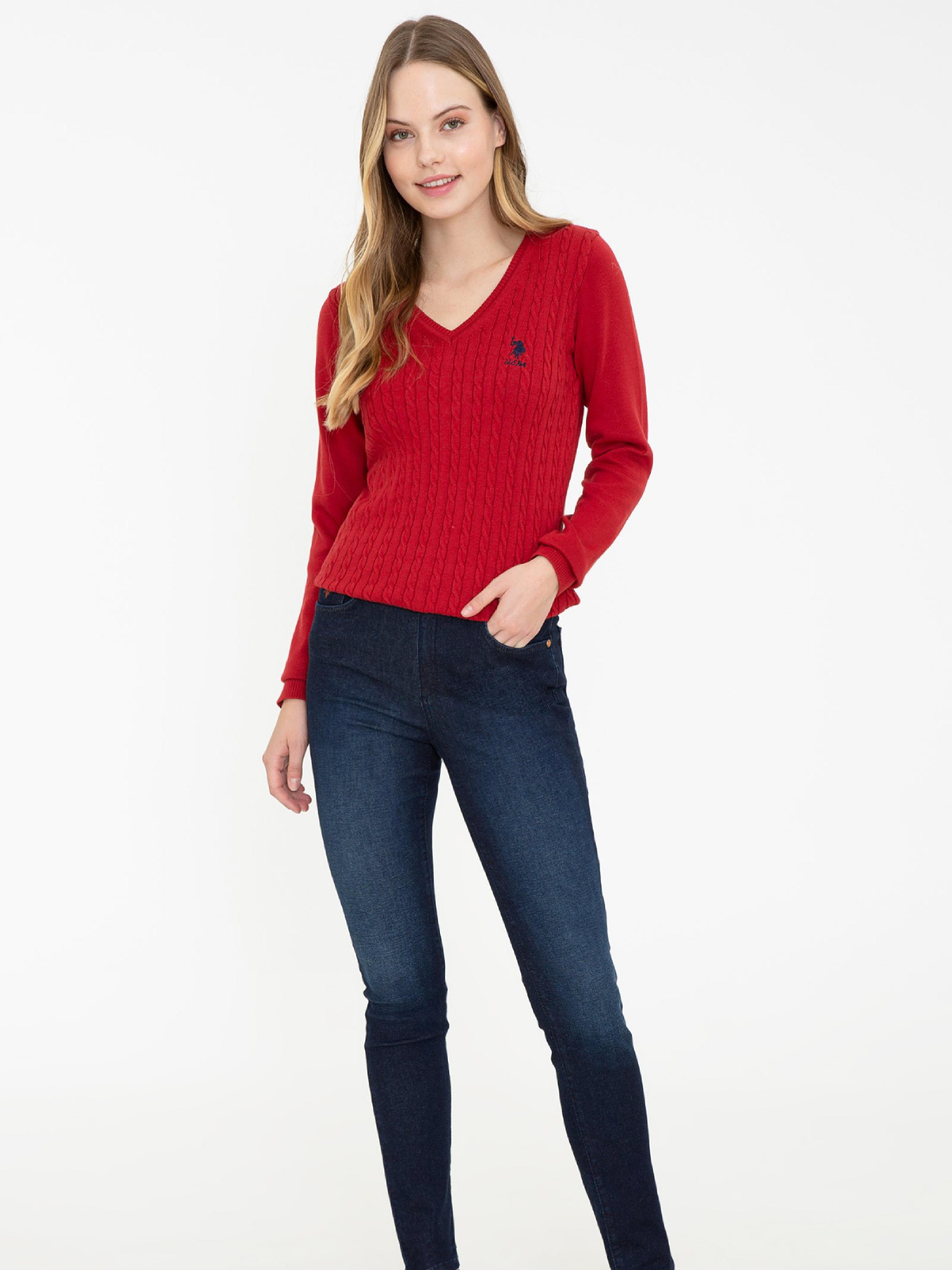 Скинни джинсы US Polo модель G082SZ080.000.1271419.DN0029 Фото