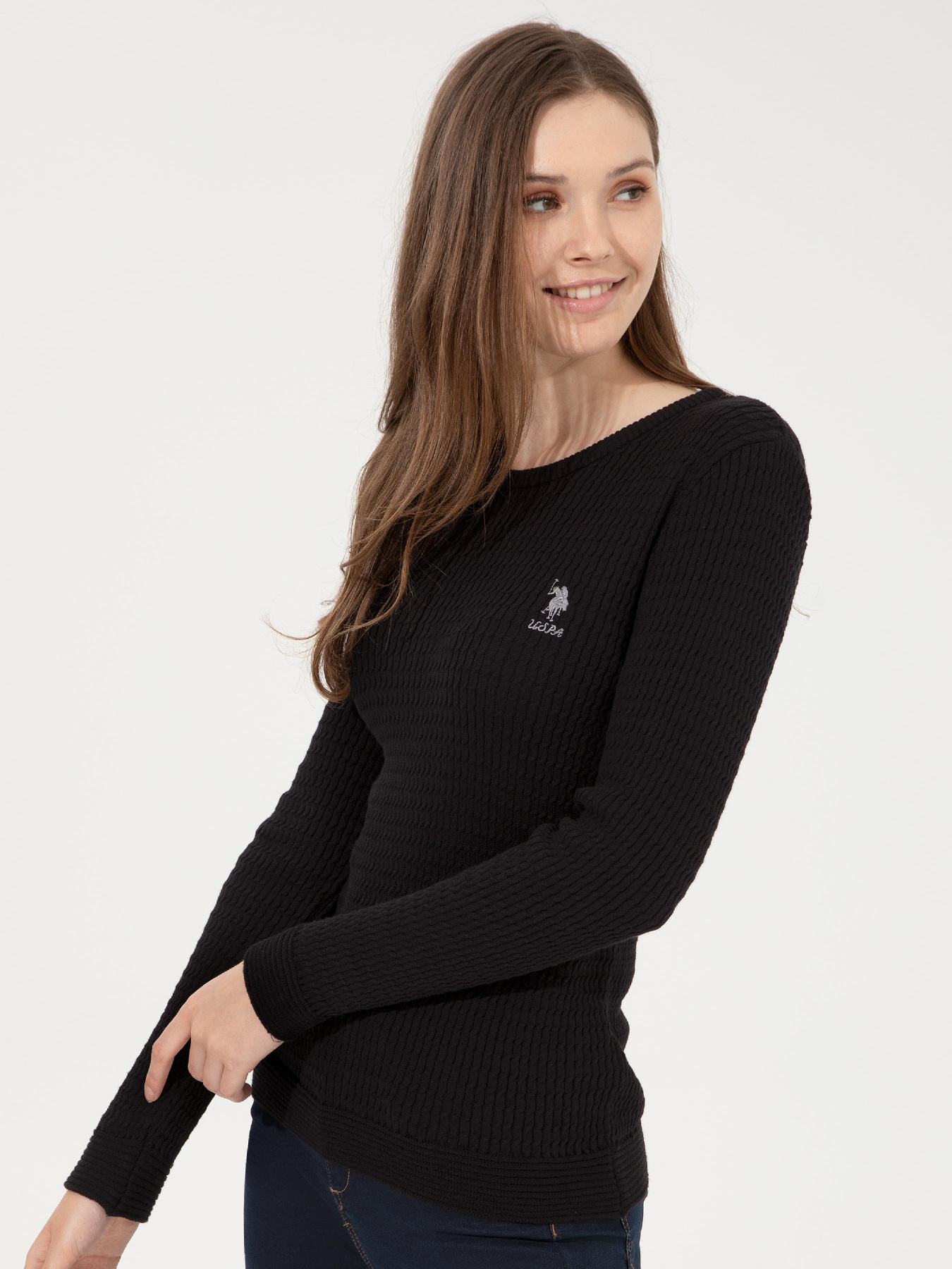 Джемпер US Polo модель G082SZ0TK.000.1430176.VR046 Джемпер US Polo модель G082SZ0TK.000.1430176.VR046 Фото