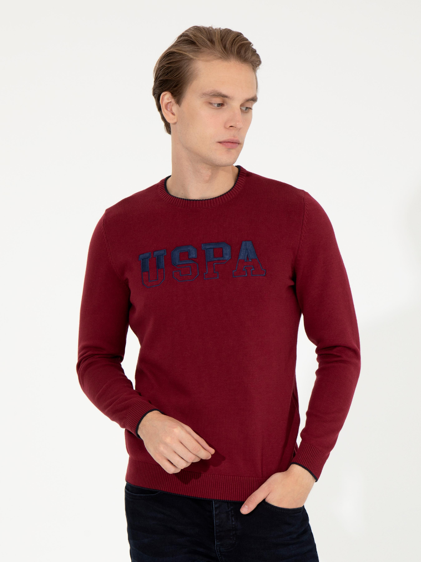 Джемпер US Polo модель G081GL0TK.000.1429128.VR014 Фото