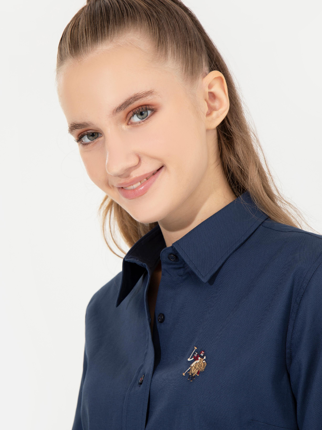 Рубашка US Polo модель G082SZ004.000.1450213.VR033 Фото