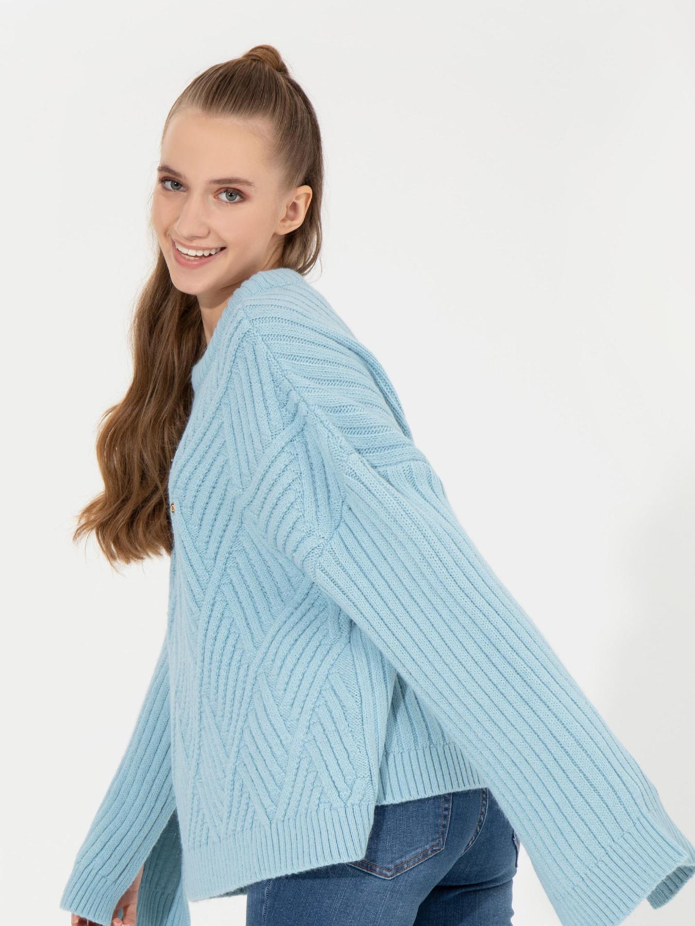 Джемпер US Polo модель G082SZ0TK.000.1451989.VR036 Фото