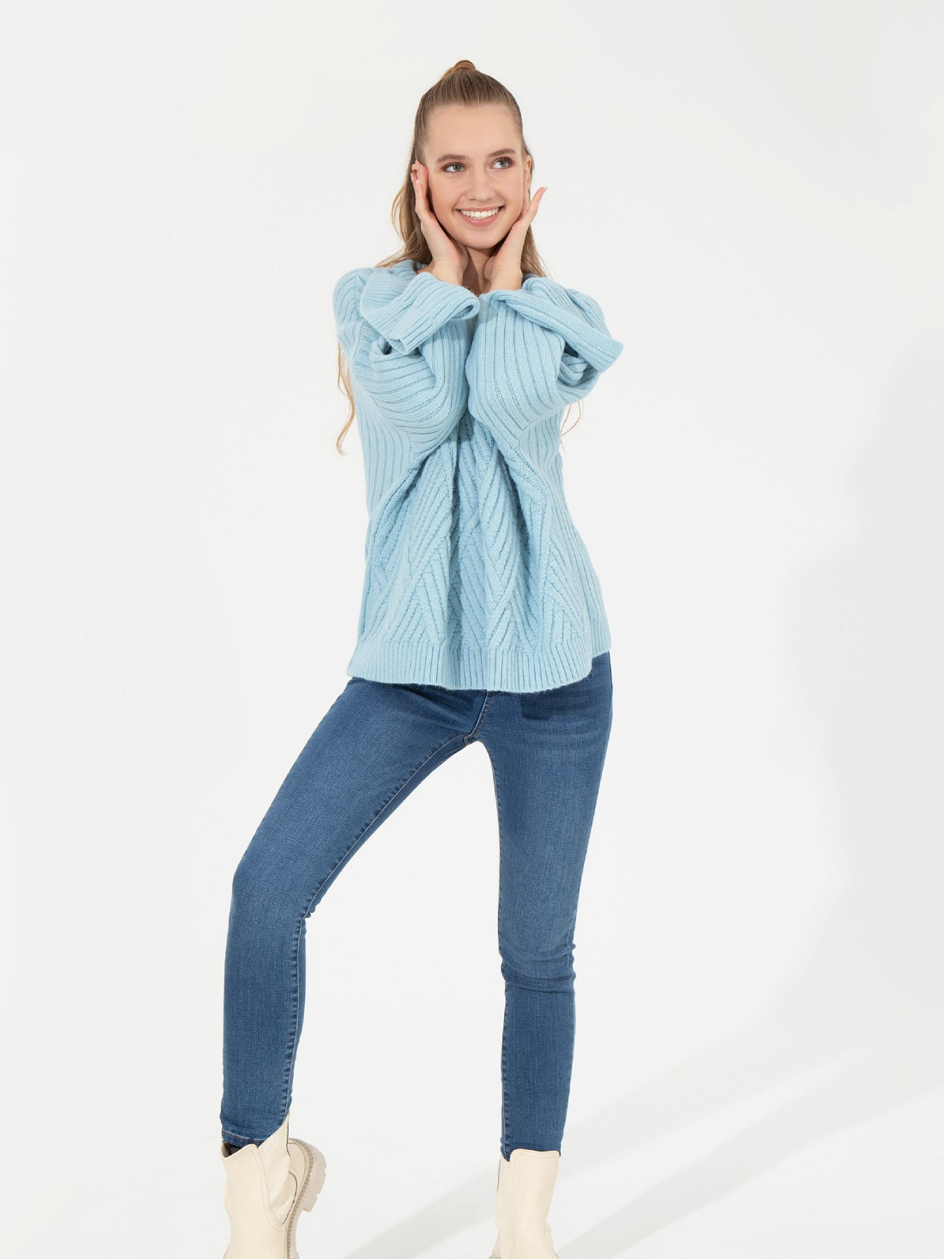 Джемпер US Polo модель G082SZ0TK.000.1451989.VR036 Фото