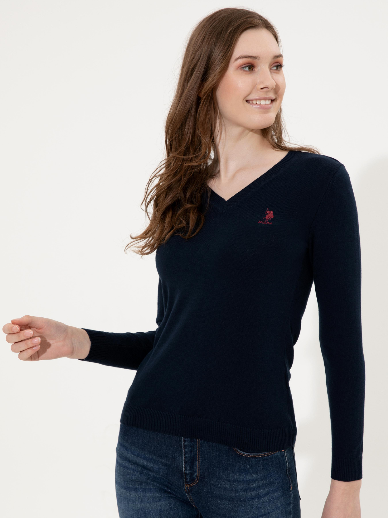 Джемпер US Polo модель G082GL0TK.000.1430189.VR033 Фото