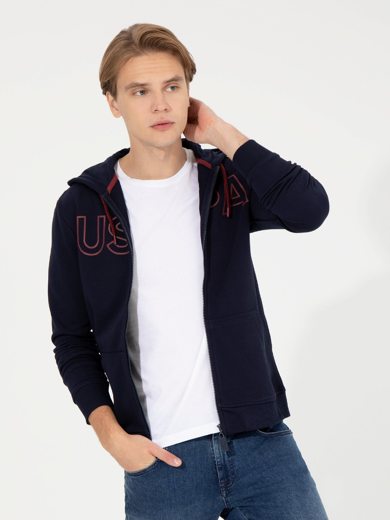 Кофта US Polo модель G081SZ082.000.1454293.VR033 Фото