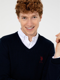 Джемпер US Polo модель G081GL0TK.000.1428982.VR033 Фото