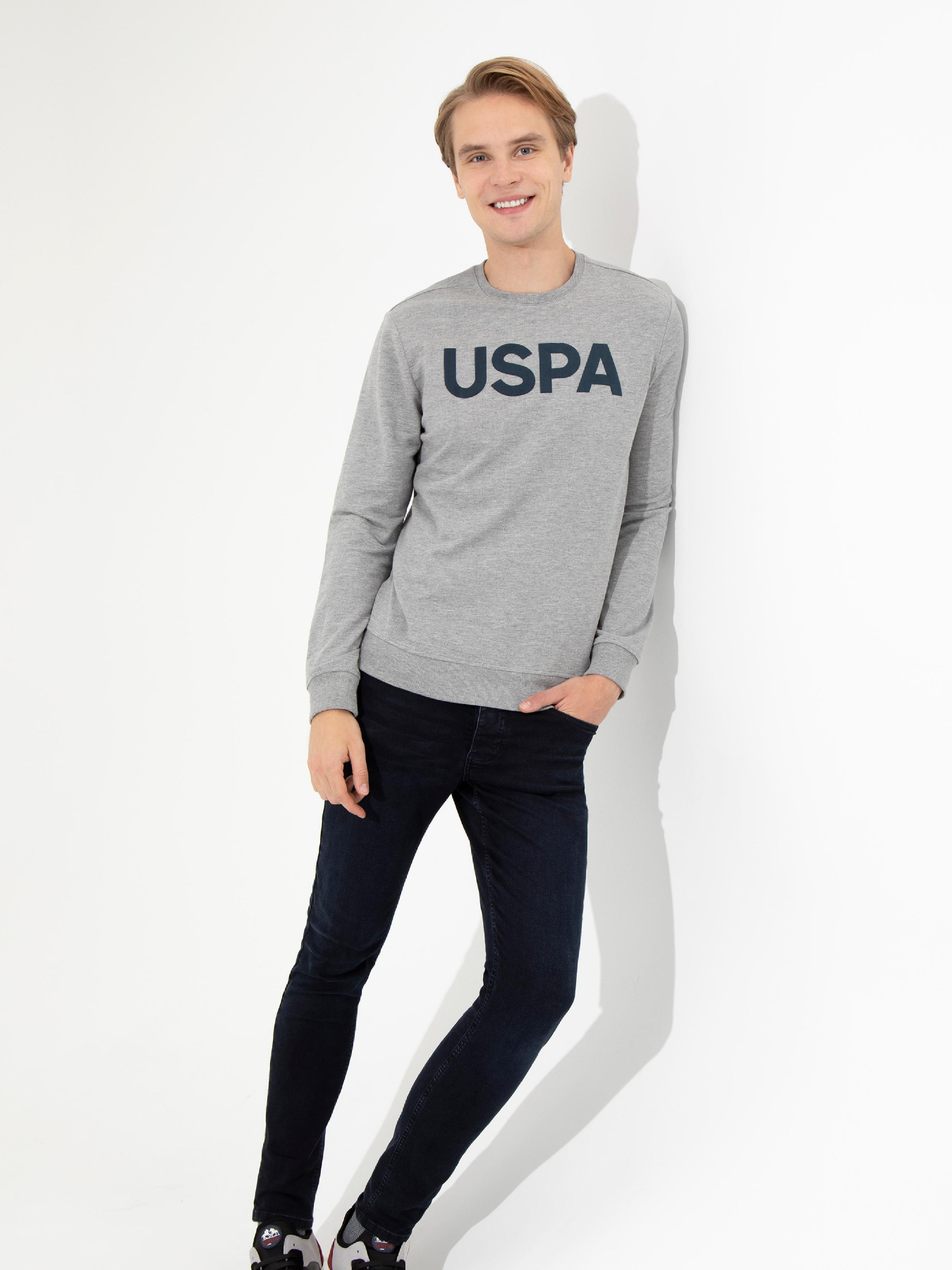 Світшот US Polo модель G081SZ082.000.1454251.VR086 Світшот US Polo модель G081SZ082.000.1454251.VR086 Фото