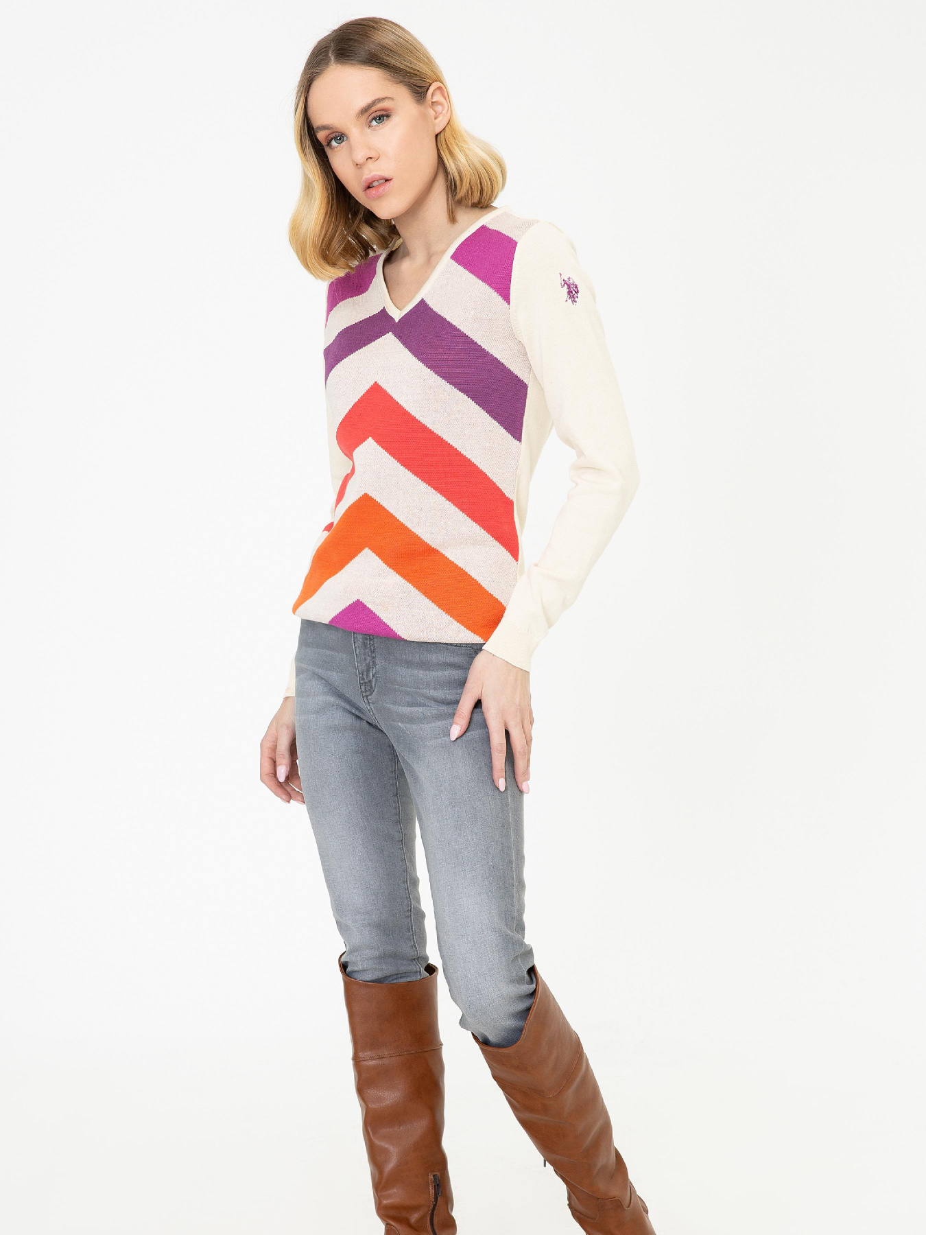 Кофта US Polo модель G082GL0TK.000.1349867.VR071 Фото