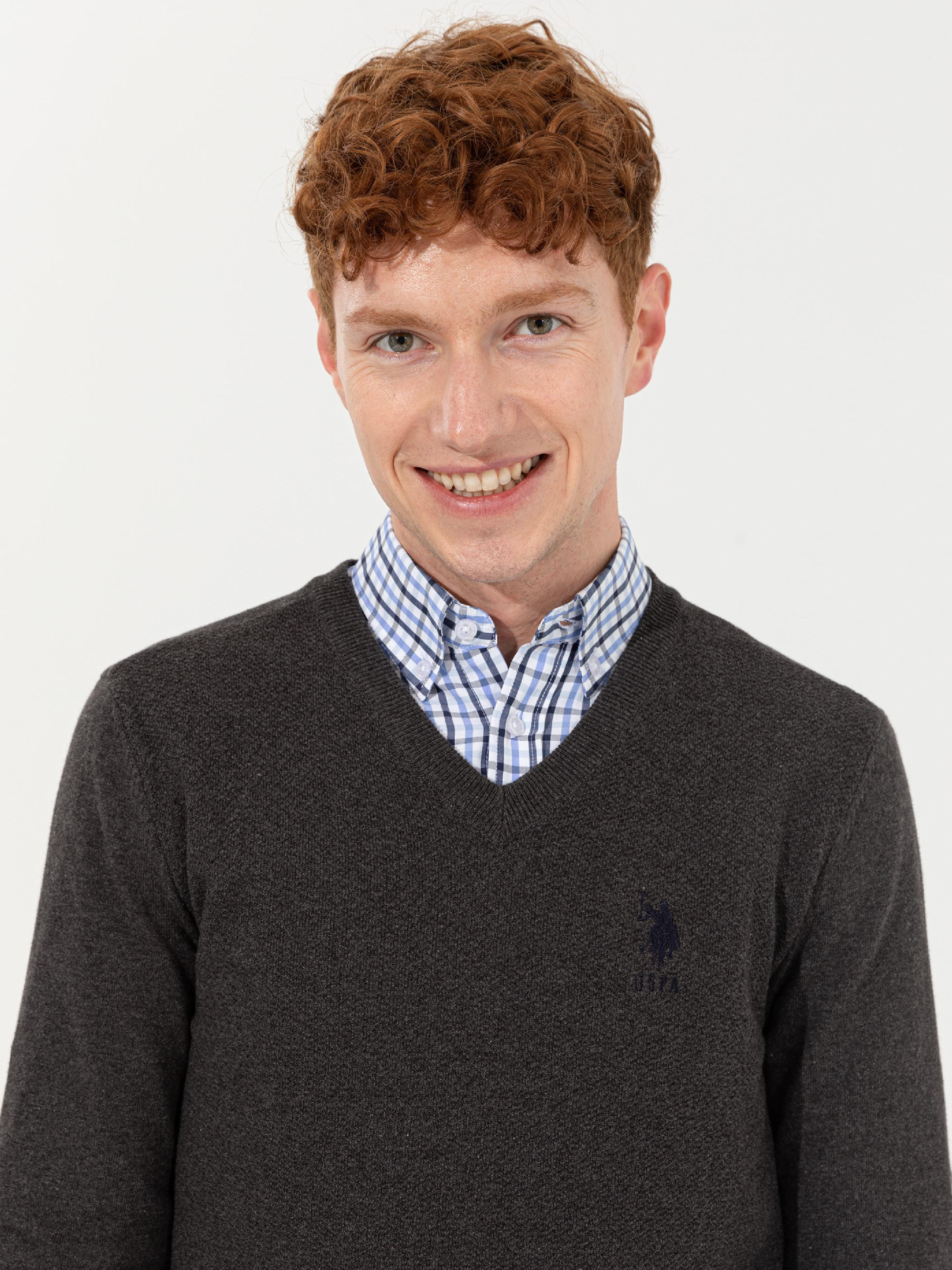 Джемпер US Polo модель G081SZ0TK.000.1428940.VR081 Фото