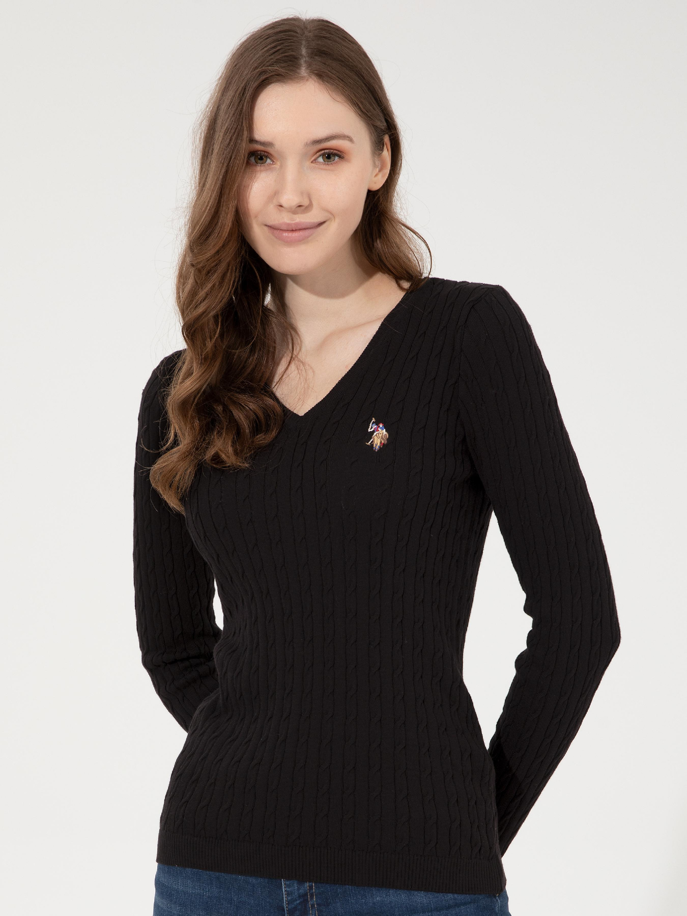 Джемпер US Polo модель G082SZ0TK.000.1430184.VR046 Джемпер US Polo модель G082SZ0TK.000.1430184.VR046 Фото