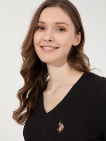 Джемпер US Polo модель G082SZ0TK.000.1430184.VR046 Джемпер US Polo модель G082SZ0TK.000.1430184.VR046 Фото