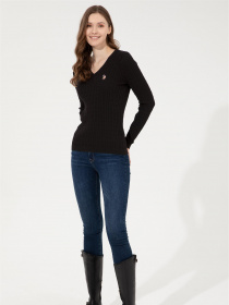 Джемпер US Polo модель G082SZ0TK.000.1430184.VR046 Джемпер US Polo модель G082SZ0TK.000.1430184.VR046 Фото