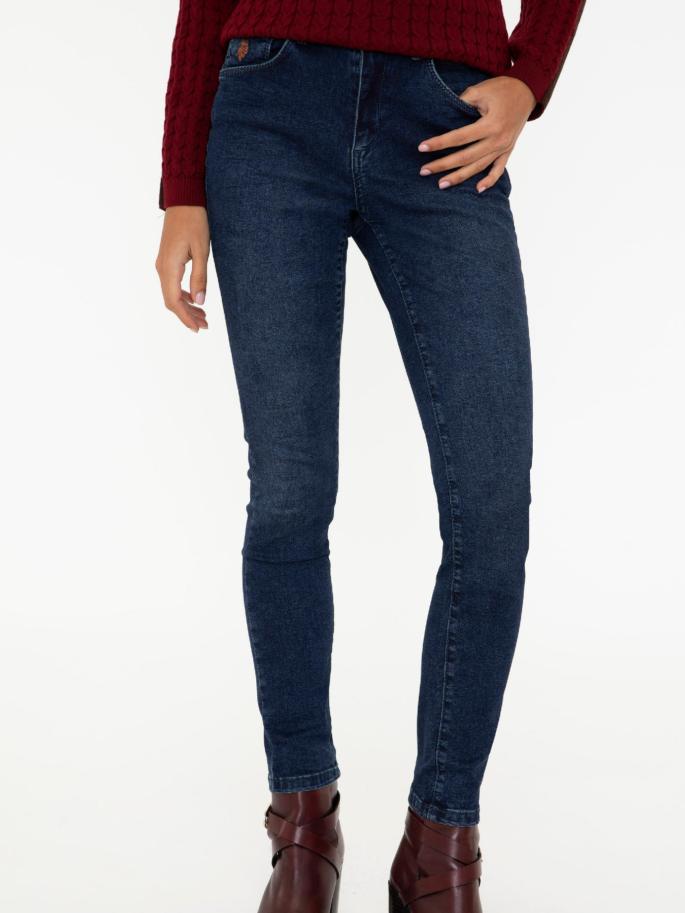 Скинни джинсы US Polo модель G082SZ080.000.1271427.DN0023 Фото