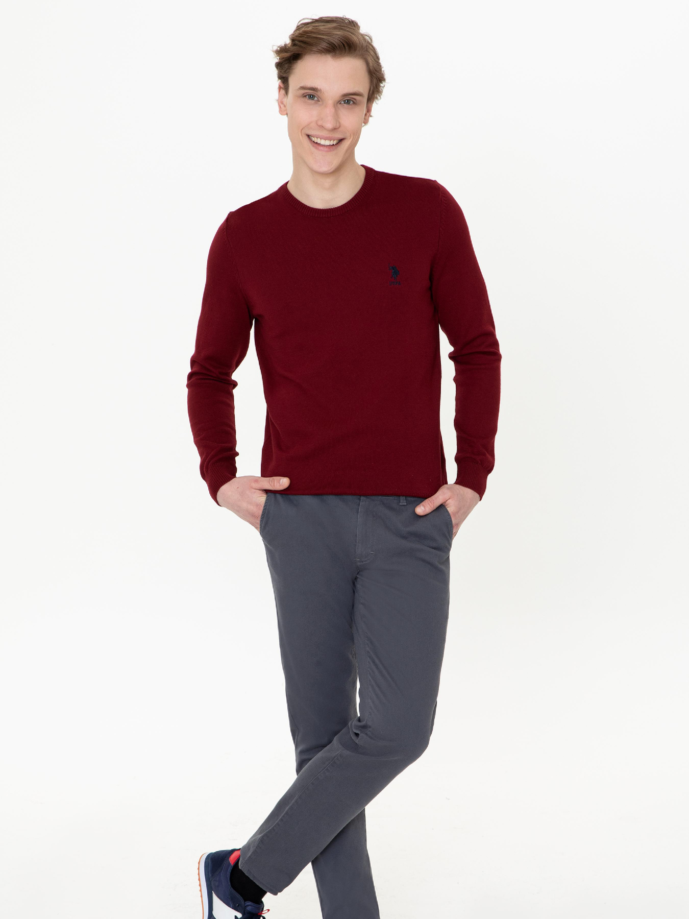 Джемпер US Polo модель G081GL0TK.000.1259853.VR014 Фото