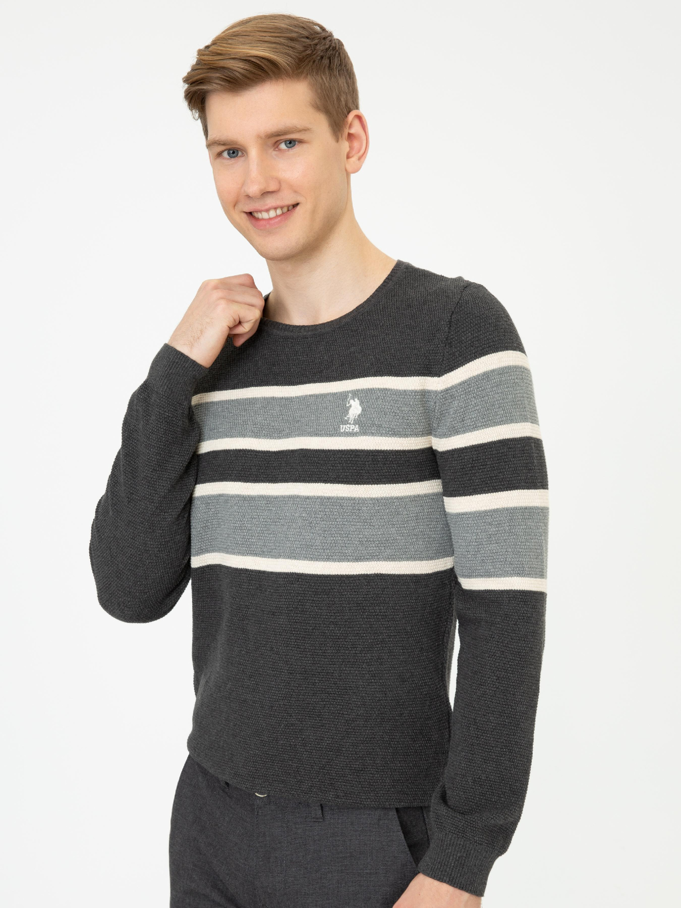 Джемпер US Polo модель G081GL0TK.000.1255768.VR081 Фото