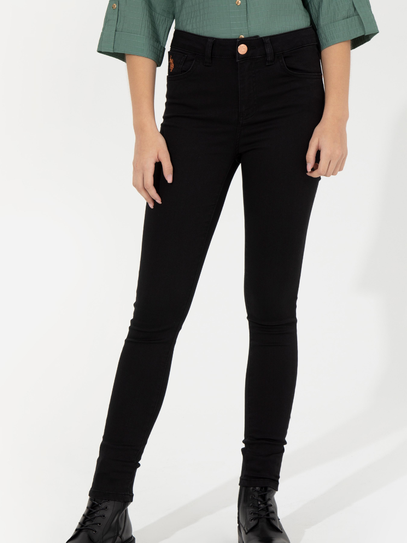 Скинни джинсы US Polo модель G082SZ080.000.1448559.DN0027 Фото