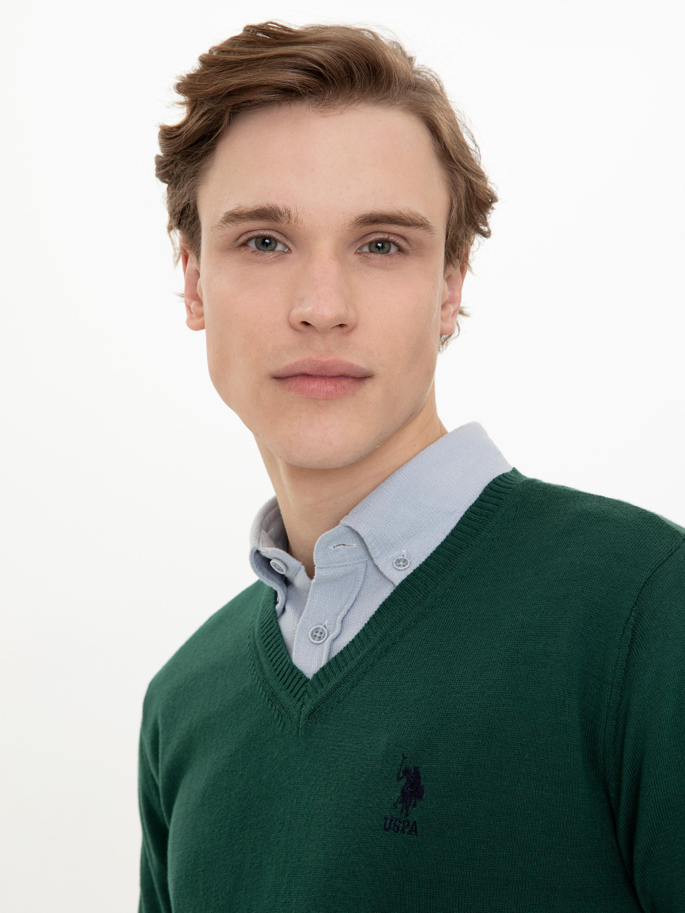 Джемпер US Polo модель G081GL0TK.000.1260040.VR054 Фото