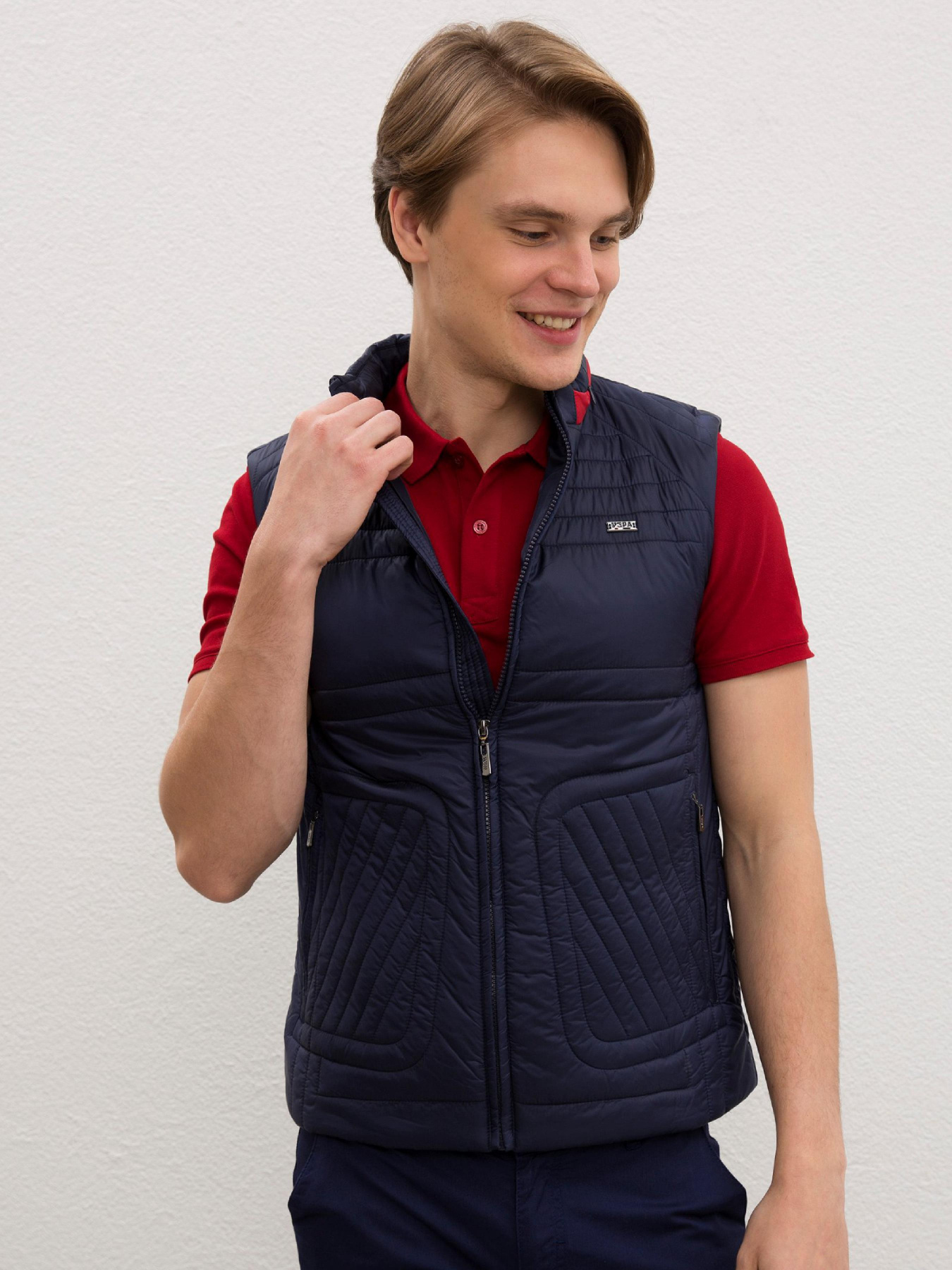 Утеплений жилет US Polo модель G081SZ010.000.963775.VR033 Фото