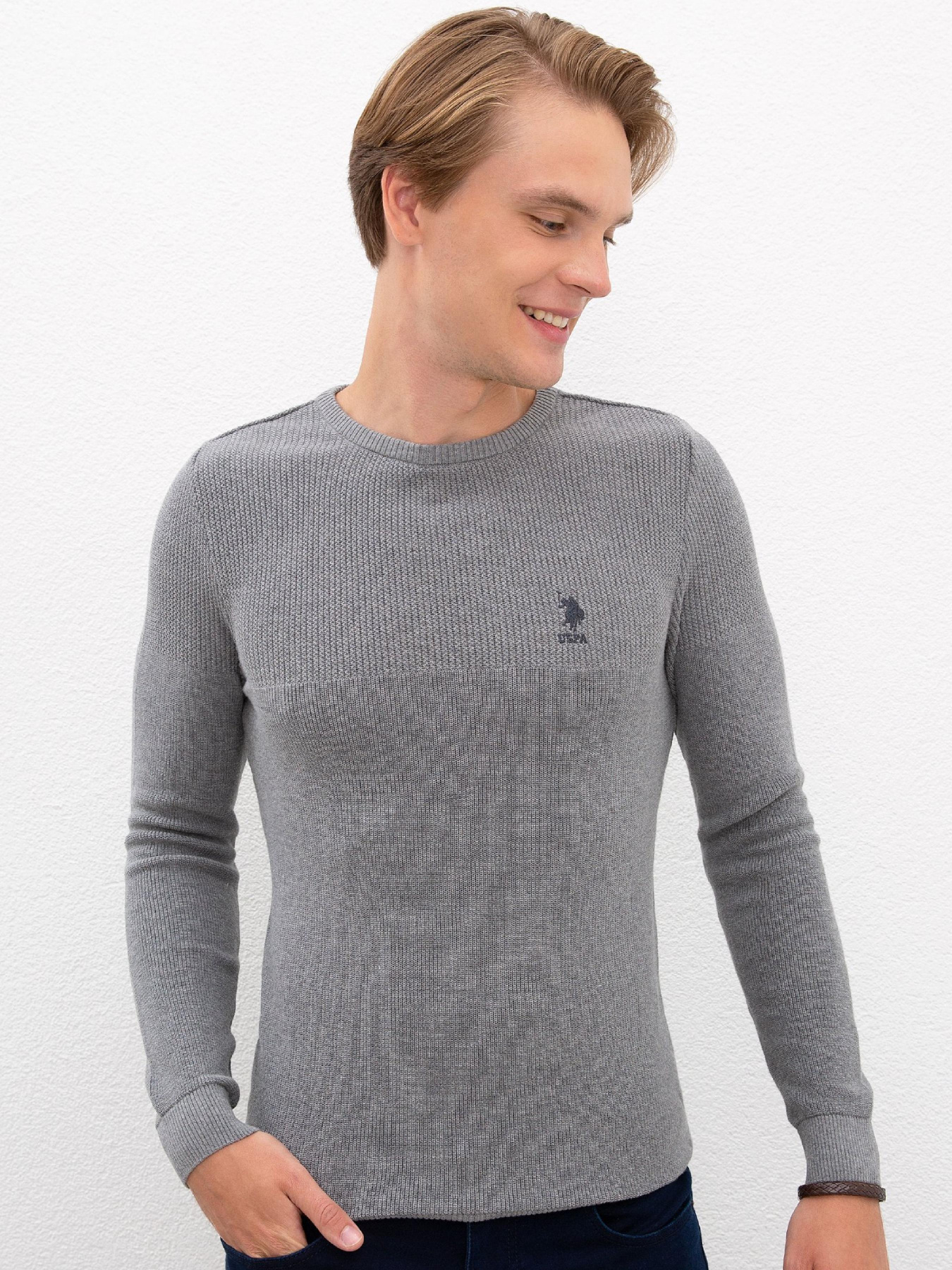 Джемпер US Polo модель G081GL0TK.000.1056212.VR109 Фото