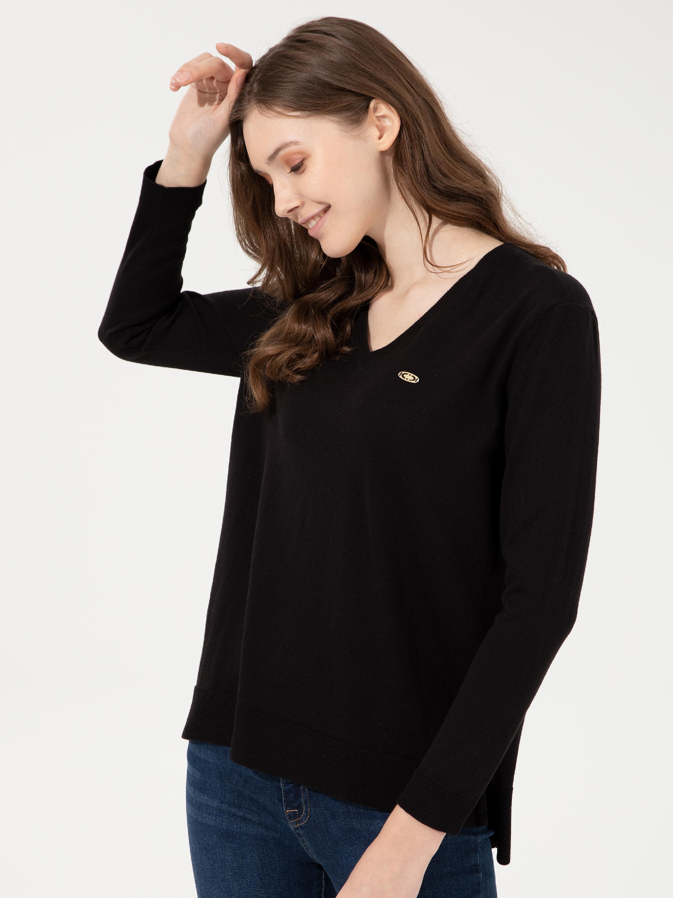 Джемпер US Polo модель G082SZ0TK.000.1430192.VR046 Джемпер US Polo модель G082SZ0TK.000.1430192.VR046 Фото