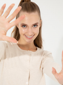 Кардиган US Polo модель G082GL0TH.000.1430187.VR159 Фото