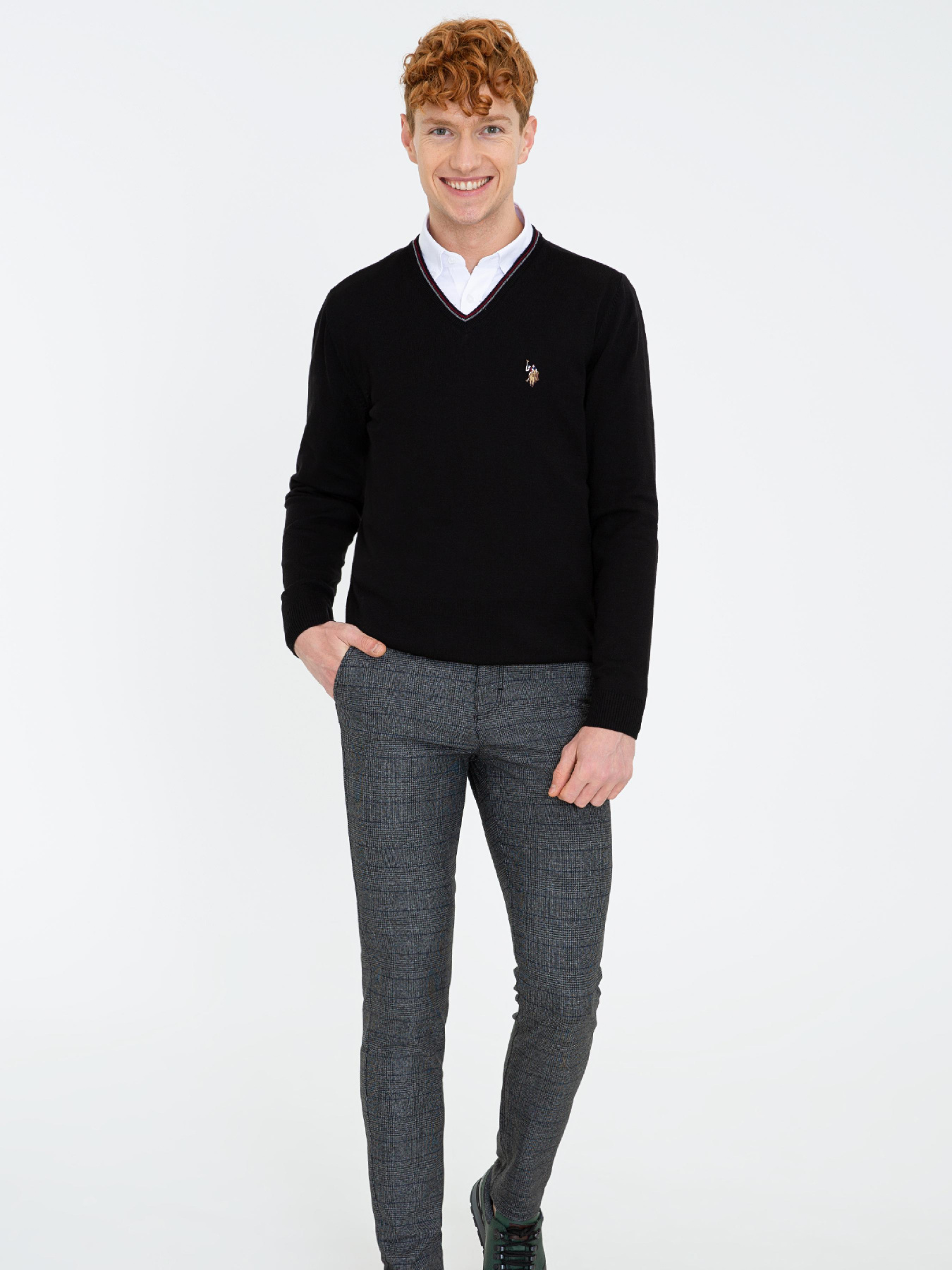 Джемпер US Polo модель G081SZ0TK.000.1259758.VR046 Фото