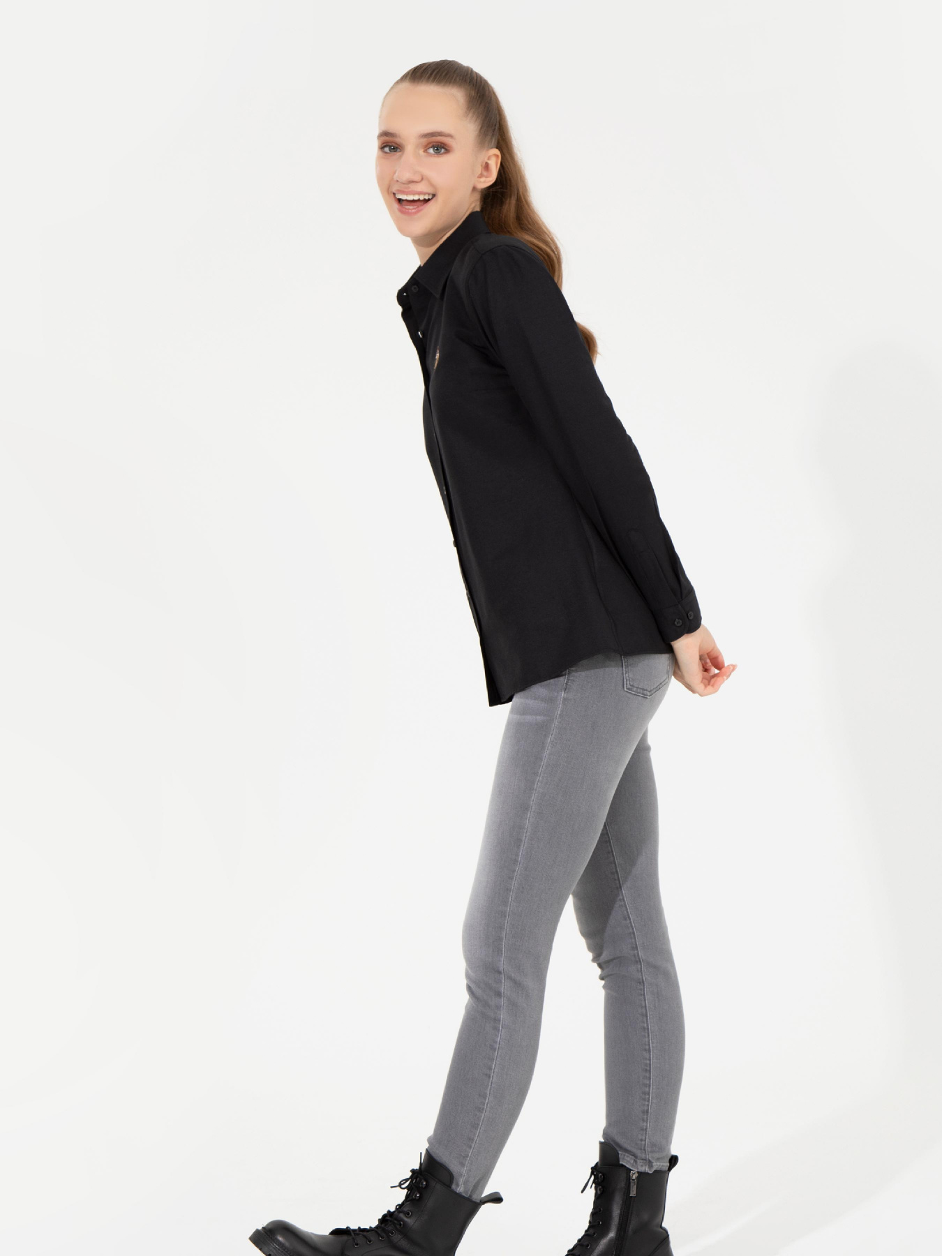 Рубашка US Polo модель G082GL004.000.1450242.VR046 Фото