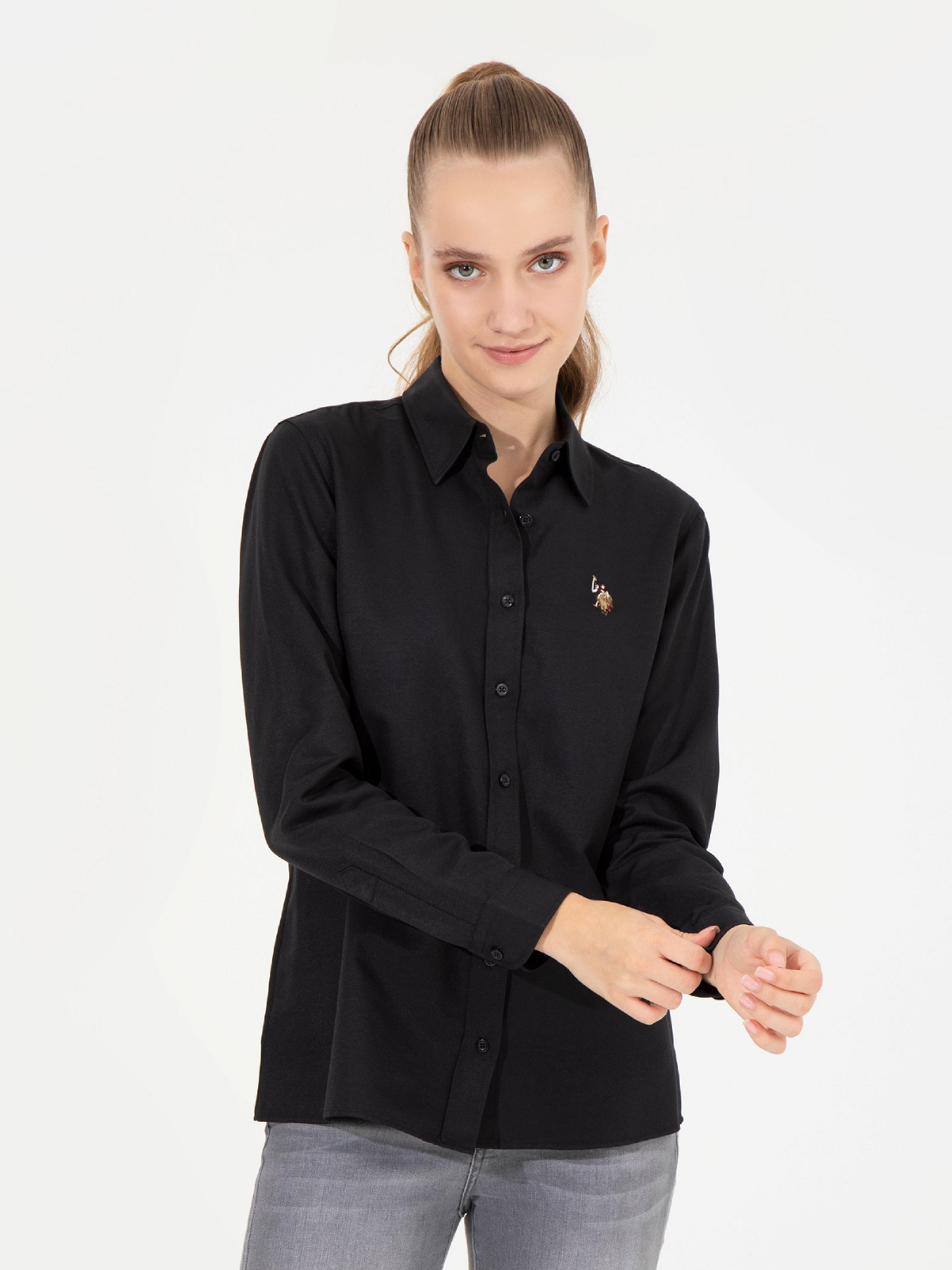 Рубашка US Polo модель G082GL004.000.1450242.VR046 Фото