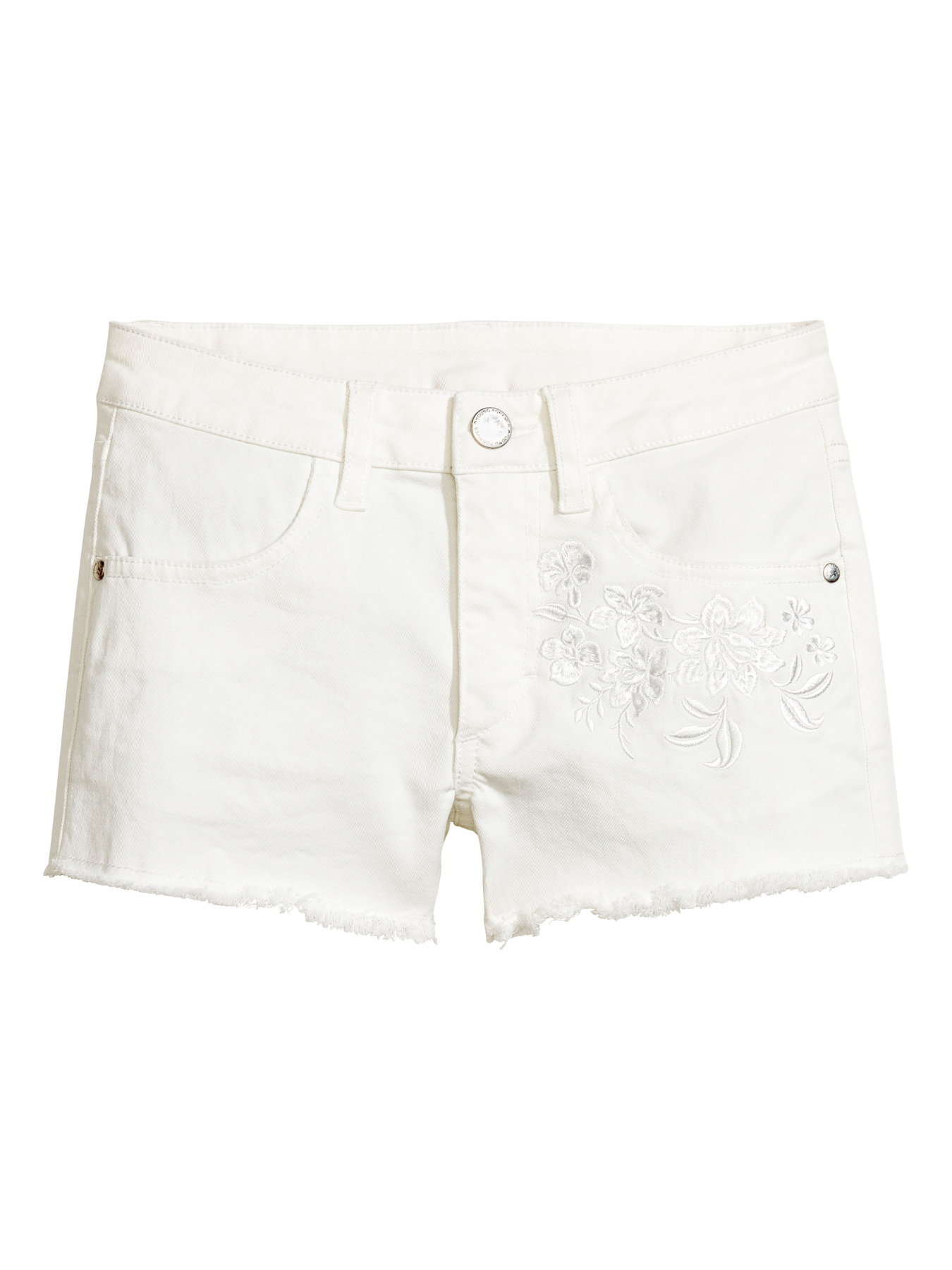 Шорты джинсовые H&M модель 10038725 Фото