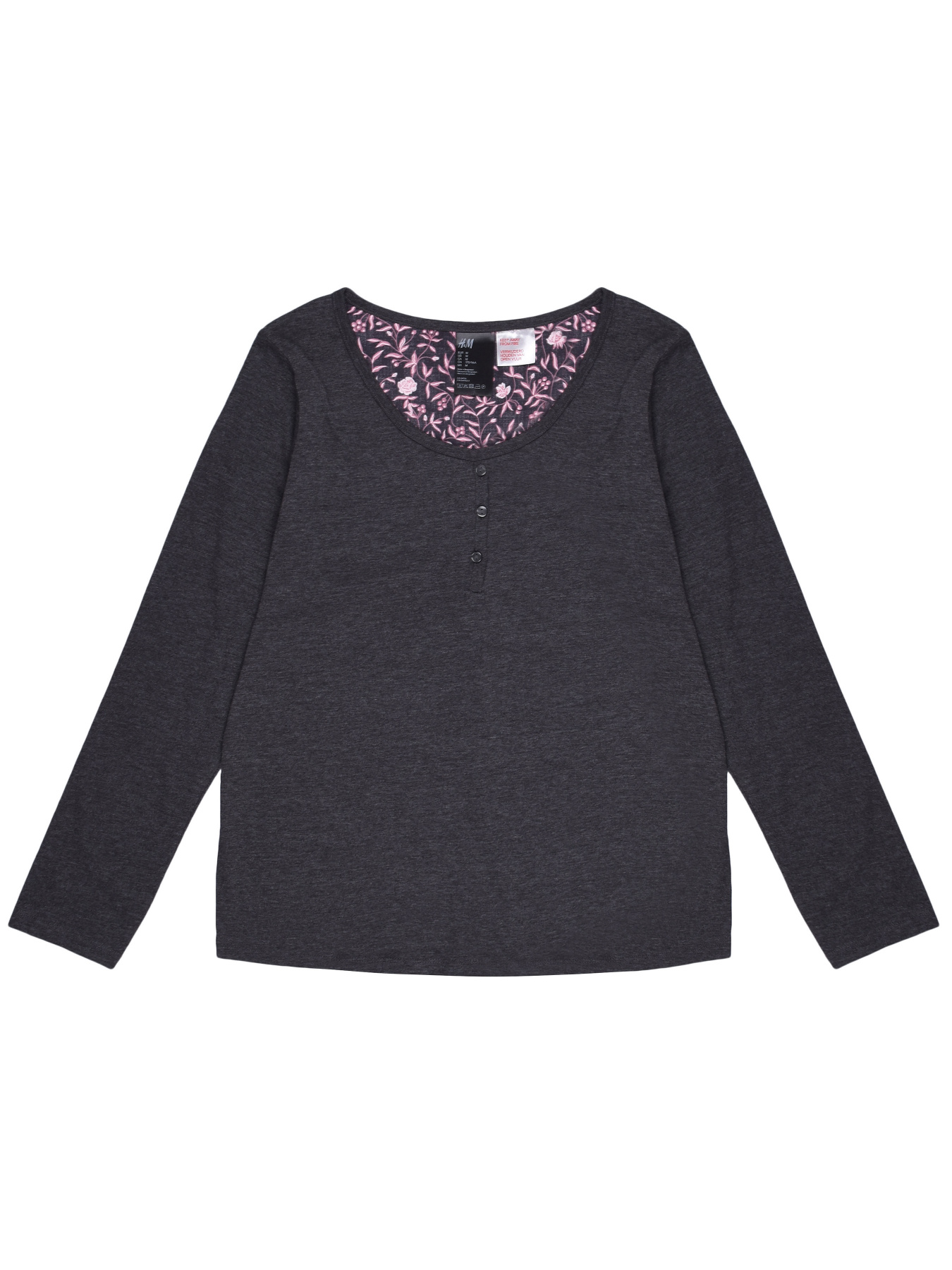 Лонгслів H&M модель 10037689 Фото