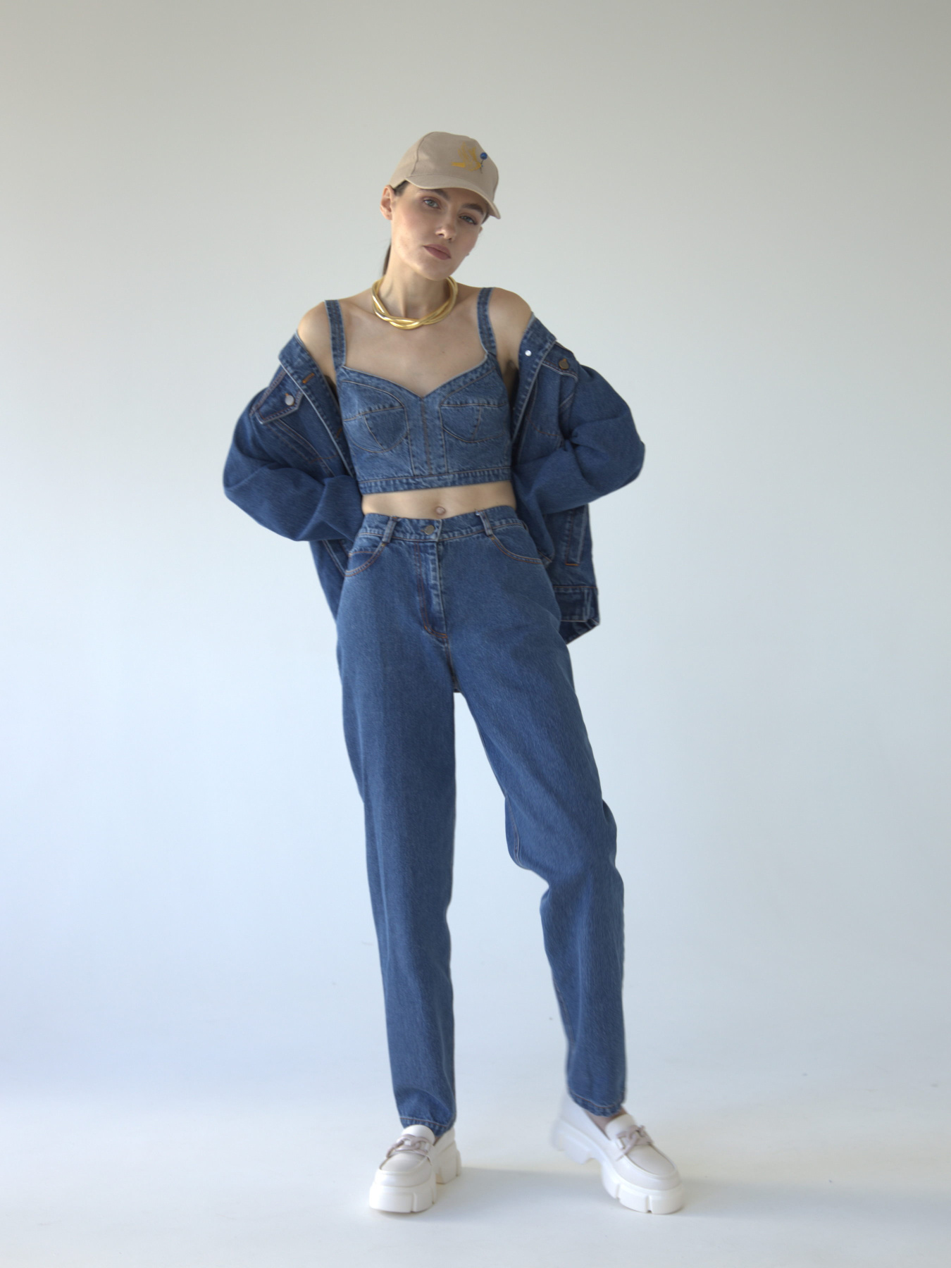 Джинси мом A.G.N.A модель AG-2013 Фото