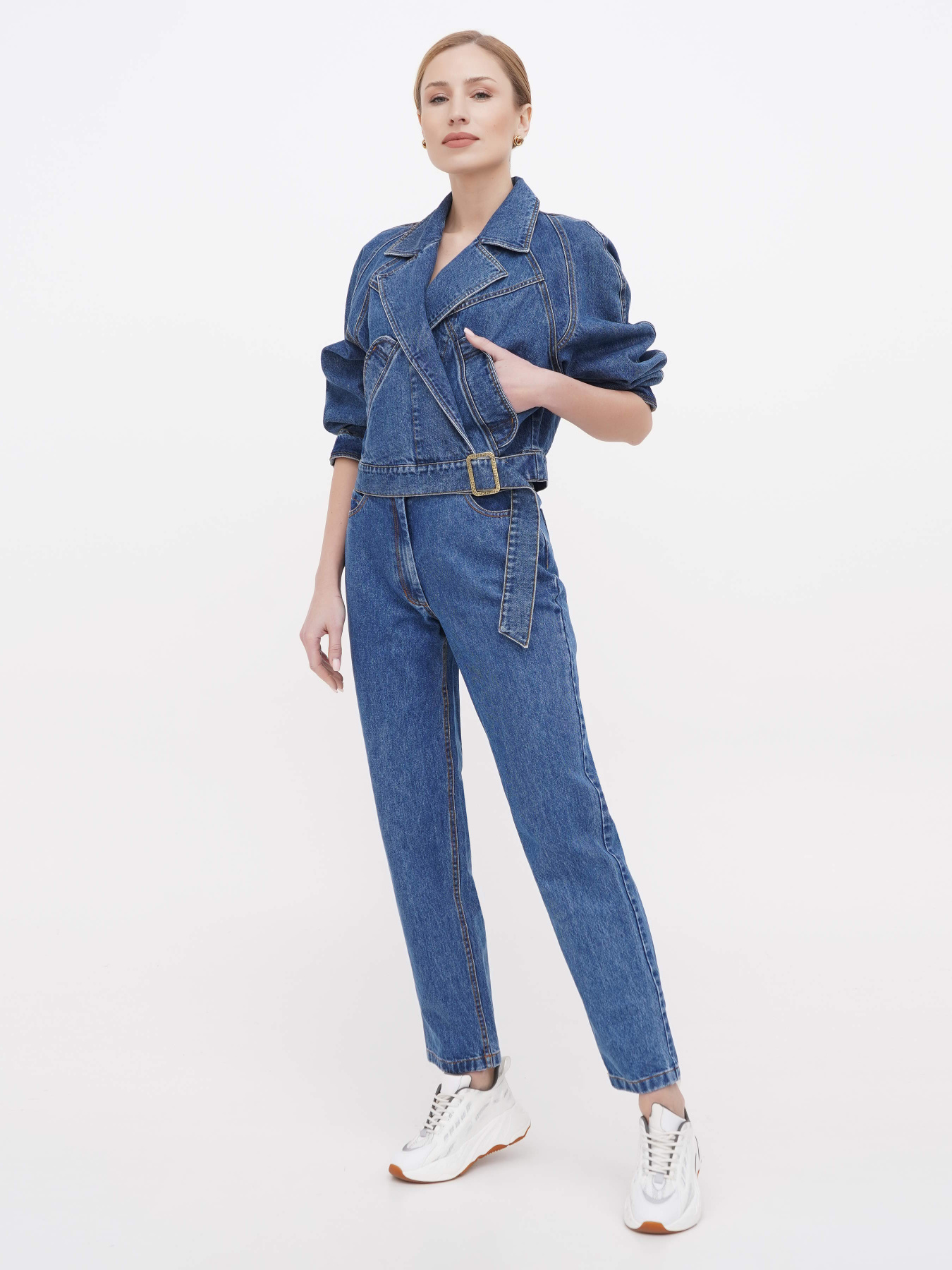 Джинсова куртка A.G.N.A модель AG-12003 Фото