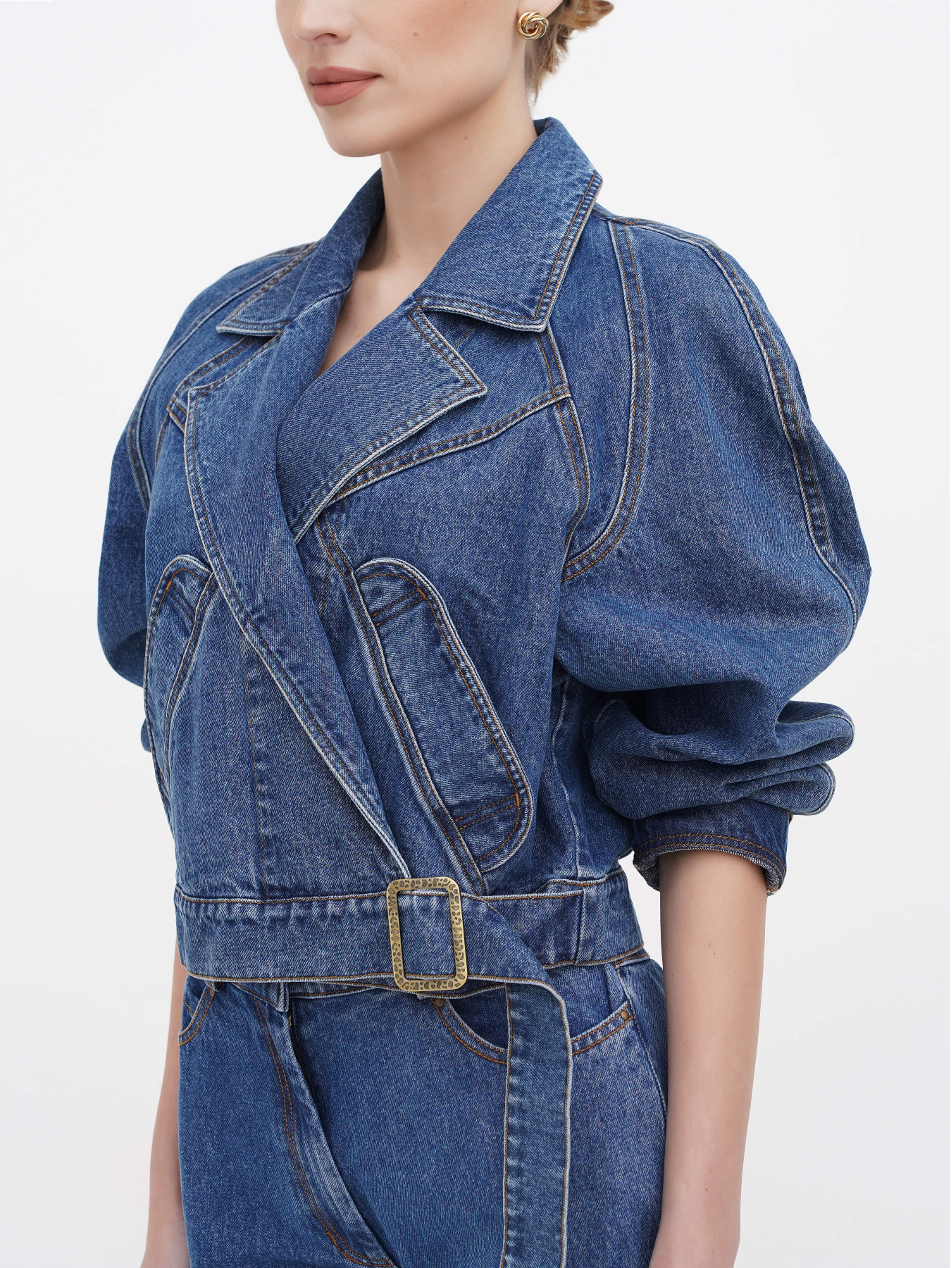 Джинсова куртка A.G.N.A модель AG-12003 Фото