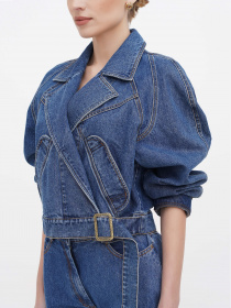 Джинсова куртка A.G.N.A модель AG-12003 Фото