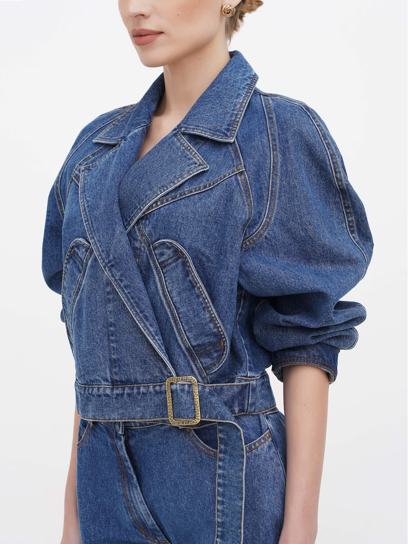 Джинсова куртка A.G.N.A модель AG-12003 Фото